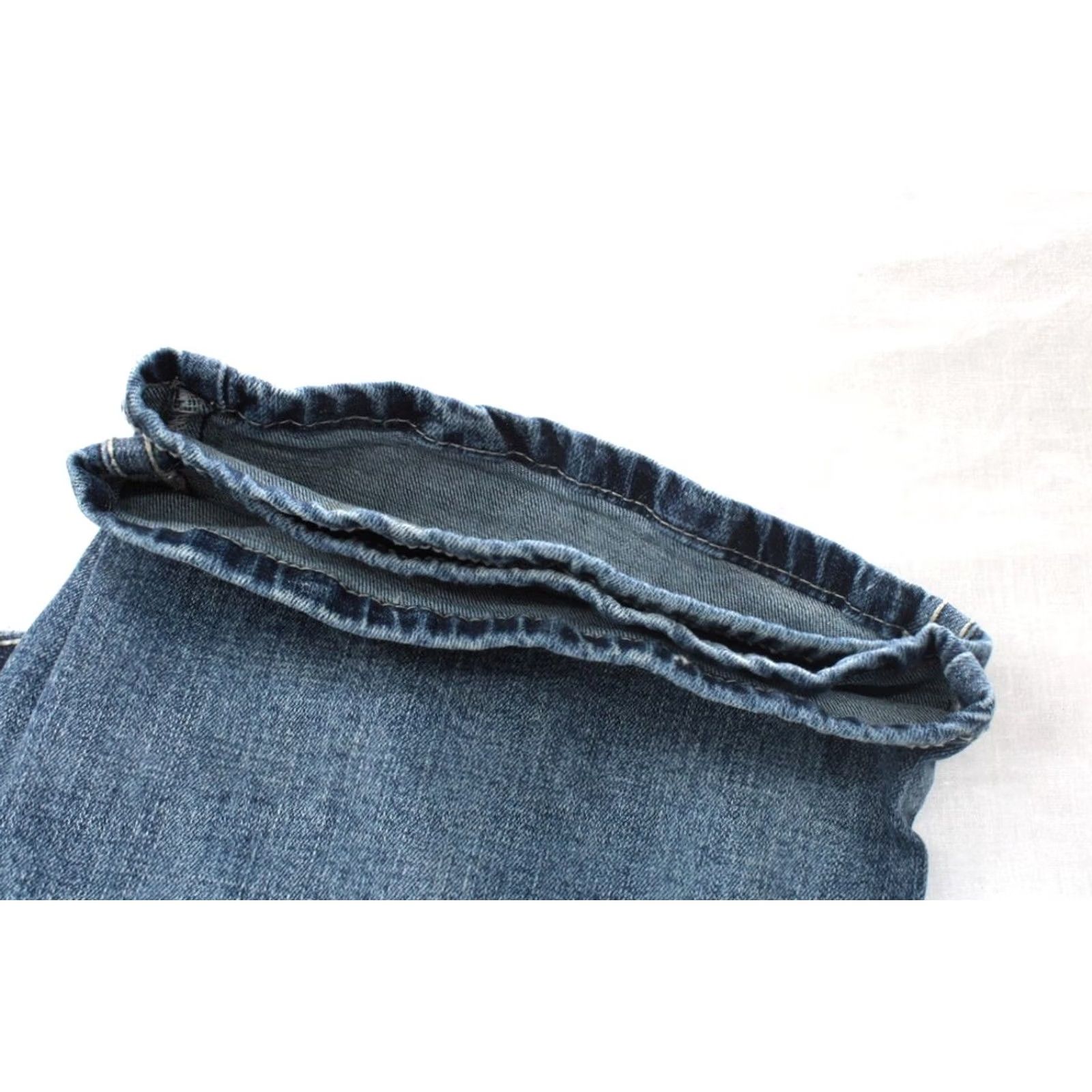 Vintage TK Axel Slim Bootcut Jeans Mens 40x31 Blue Denim Cotton Blend Embroidered Size US 40 / EU 56 - 3 Thumbnail