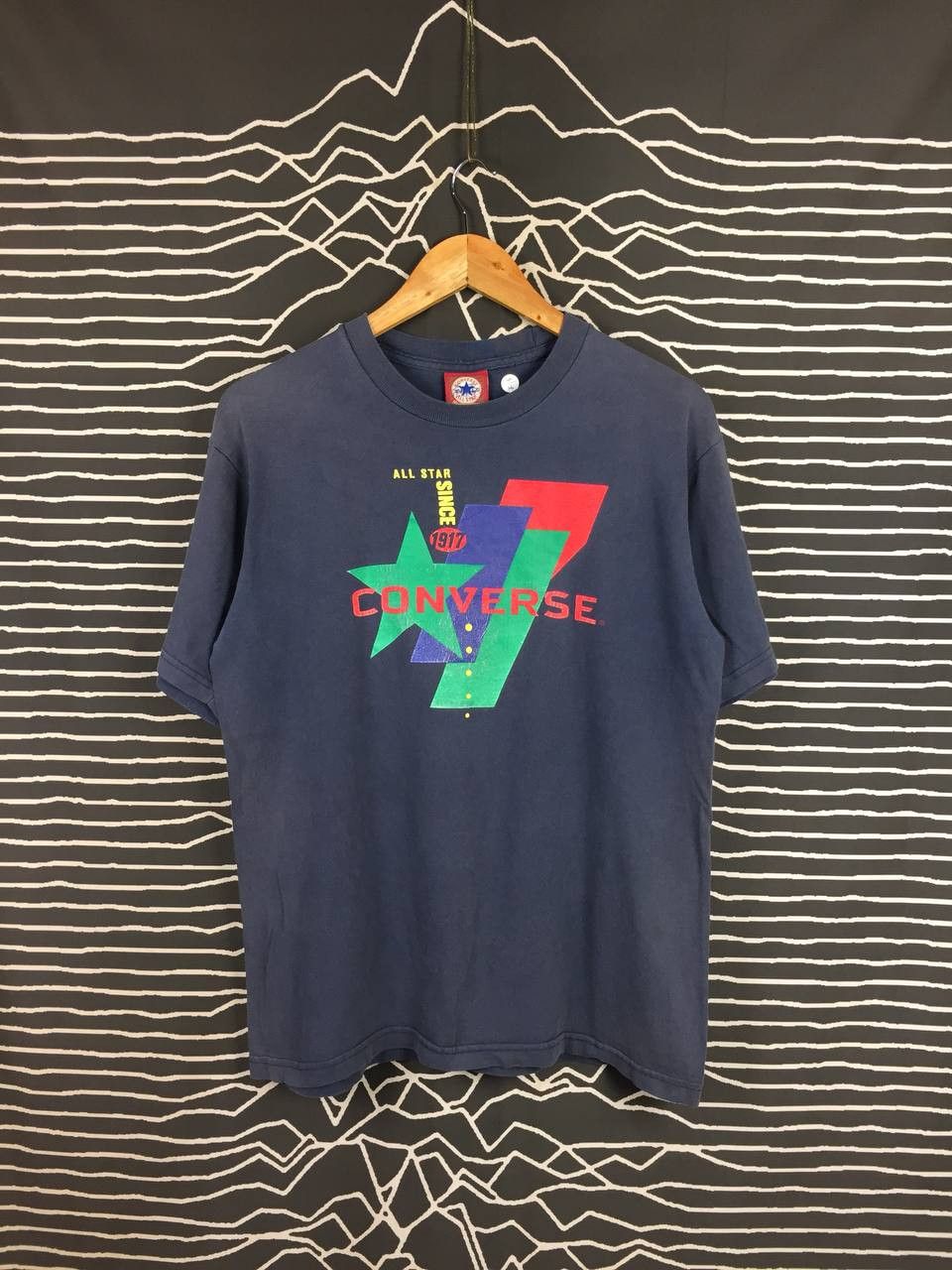 Converse Vtg 90s Converse All Star Retro Logo Made In Usa Tee Size M Size US M / EU 48-50 / 2 - 2 Thumbnail