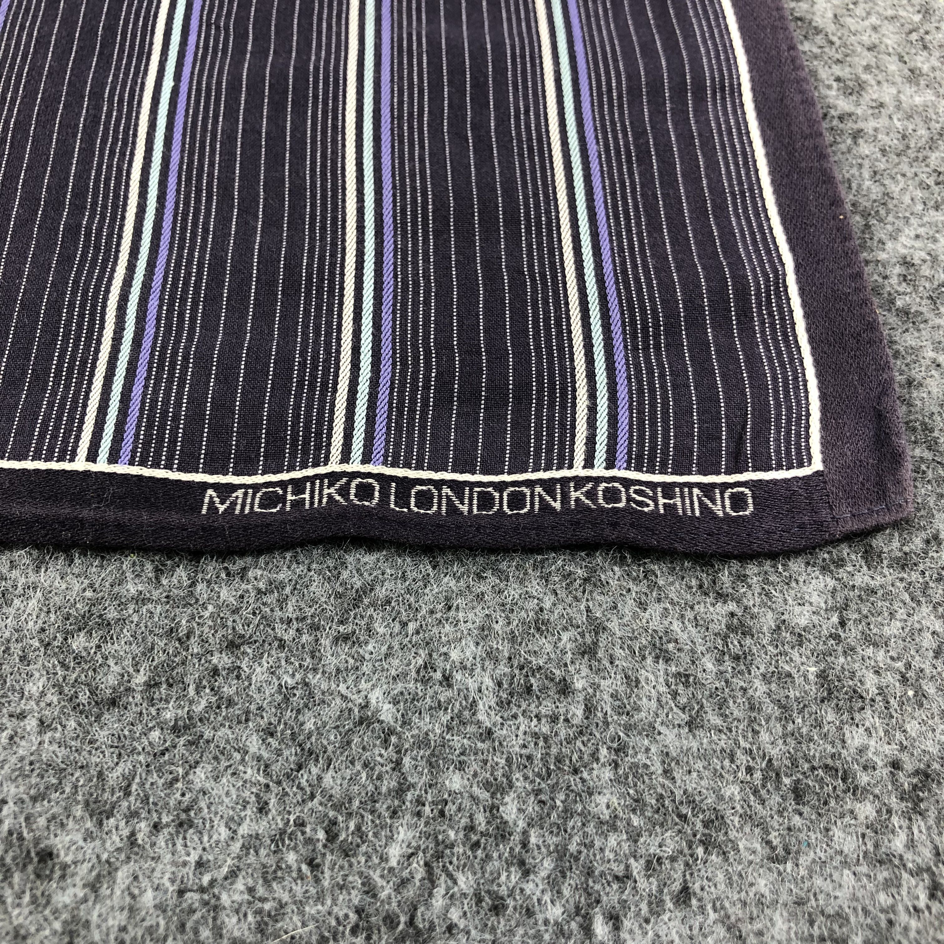 Michiko Koshino London × Vintage Michiko Koshino Handkerchief Neckerchief Bandana H2252 Size ONE SIZE - 4 Thumbnail