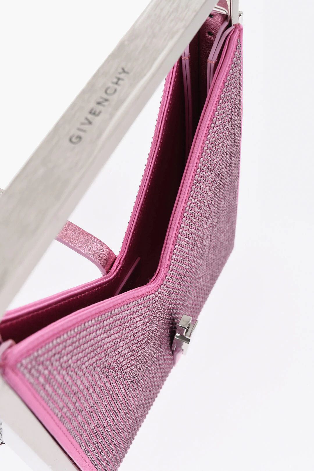Givenchy og1mm0326 Size: OS / Mini Leather Handbag in Pink Size ONE SIZE - 4 Thumbnail