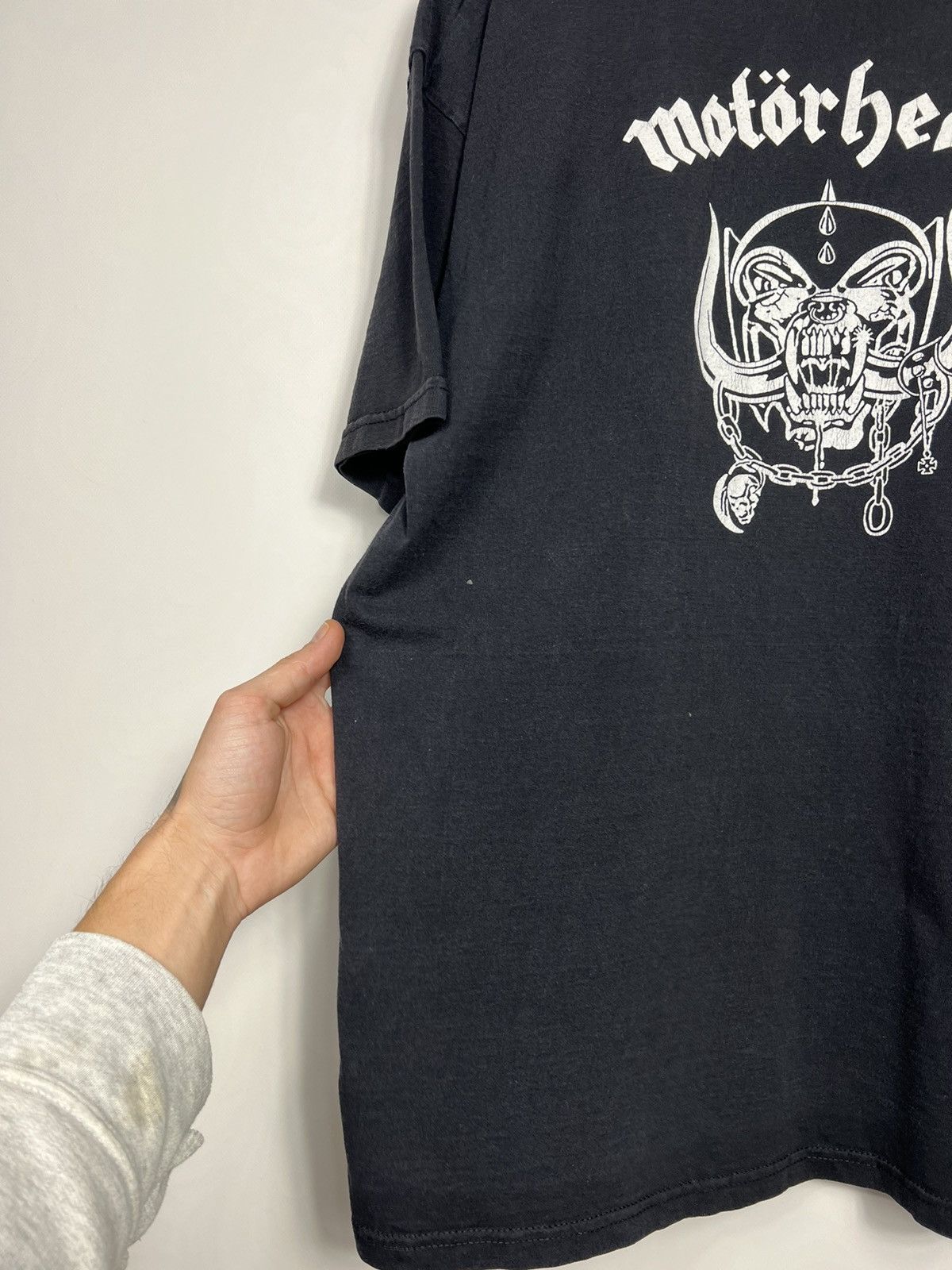 Band Tees Vintage 2000s Motörhead Sun Faded Band T-shirt Size US XL / EU 56 / 4 - 9 Thumbnail