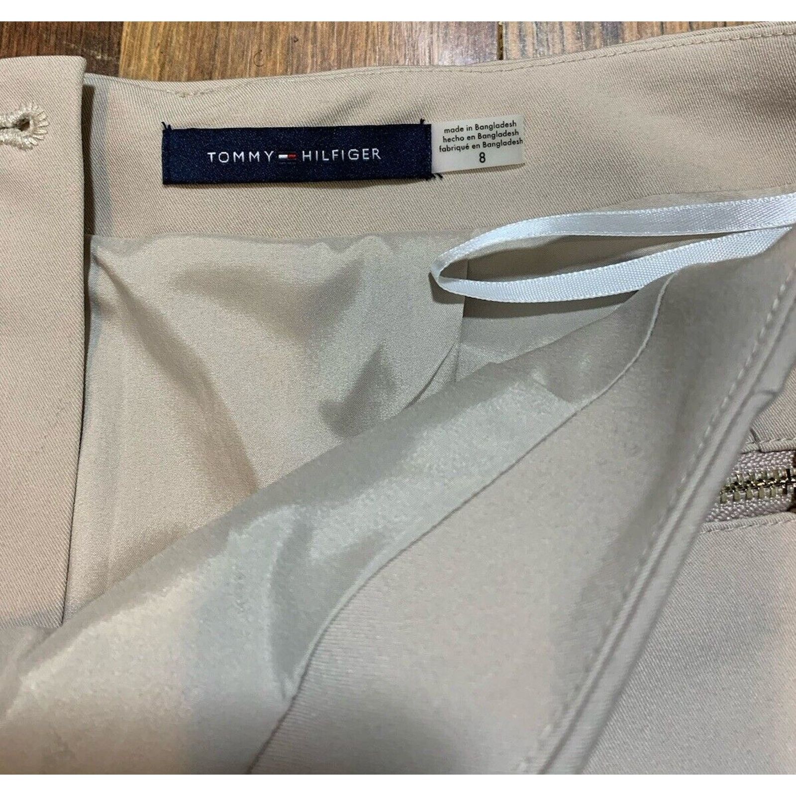 Tommy Hilfiger Tommy Hilfiger Pencil Skirt Khaki Knee Length Size 8 NWT Size 30" / US 8 / IT 44 - 6 Thumbnail