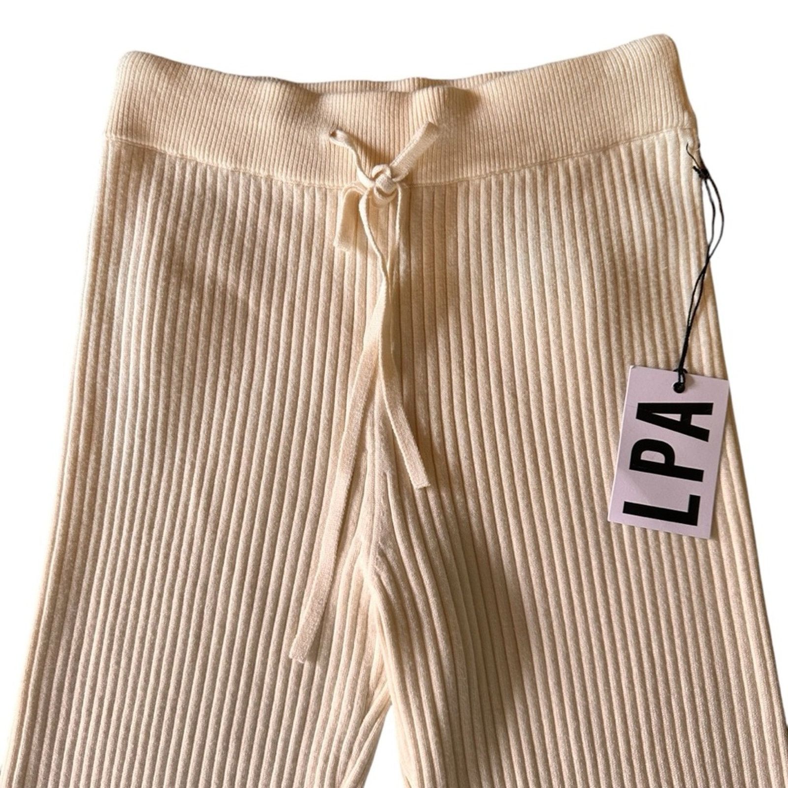 REVOLVE NWT LPA Wide Rib Jogger – Neutral – Size XS Size 26" / US 2 / IT 38 - 7 Thumbnail