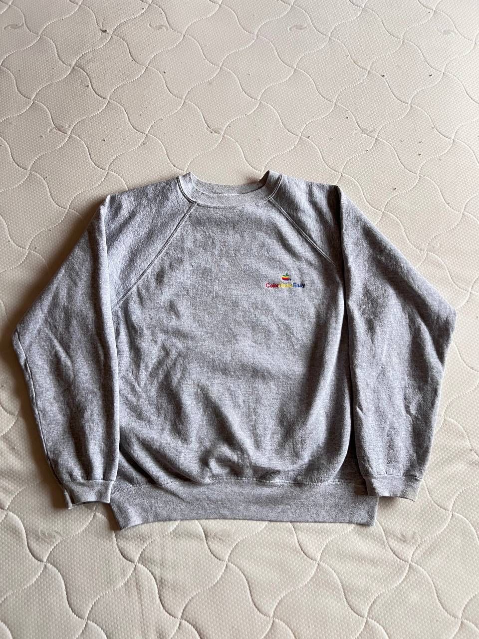 Apple Vintage 90s Apple Computer Multicolour Logo Boxy Sweatshirt Size US M / EU 48-50 / 2 - 4 Thumbnail