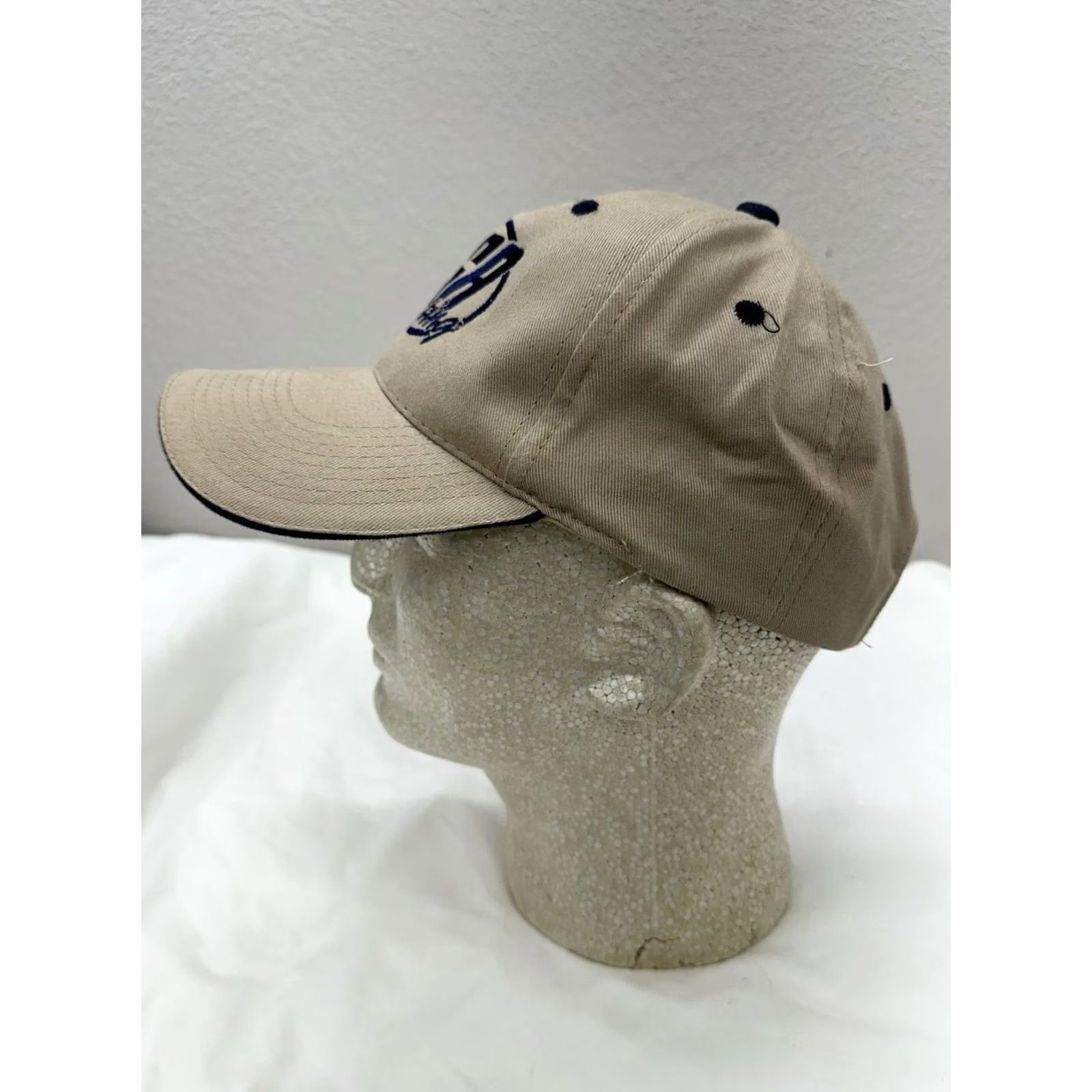 Vintage VINTAGE Outdoor Cap Baseball Hat USA Shooting Team Tan Embroidered Adjustable Olympics Mens One Size Brown Cap Size ONE SIZE - 6 Thumbnail