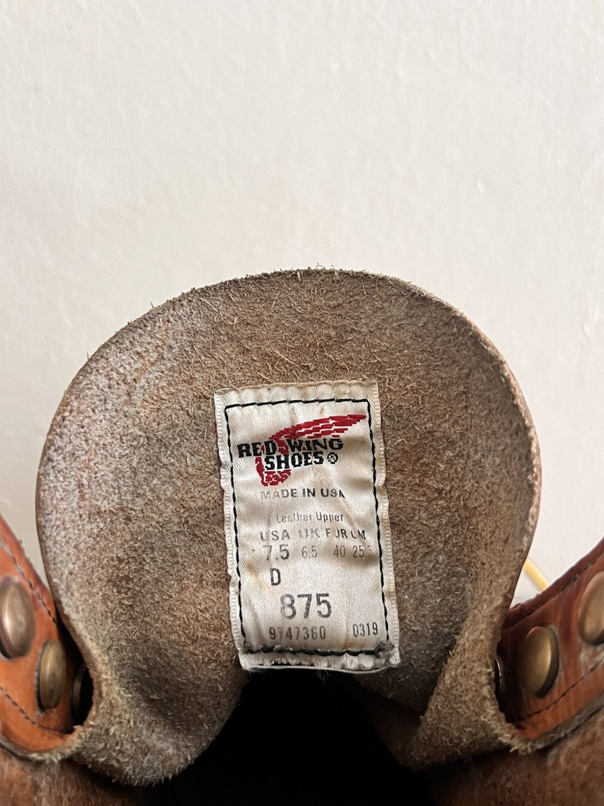 Red Wing Classic Moc 875 Size US 7.5 / EU 40-41 - 10 Thumbnail