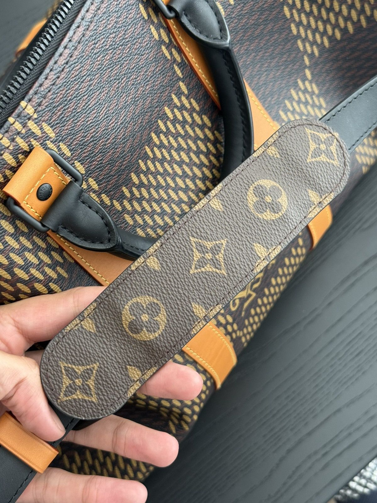 Louis Vuitton Louis Vuitton x Nigo Keepall Bandouliere 50 Size ONE SIZE - 4 Thumbnail