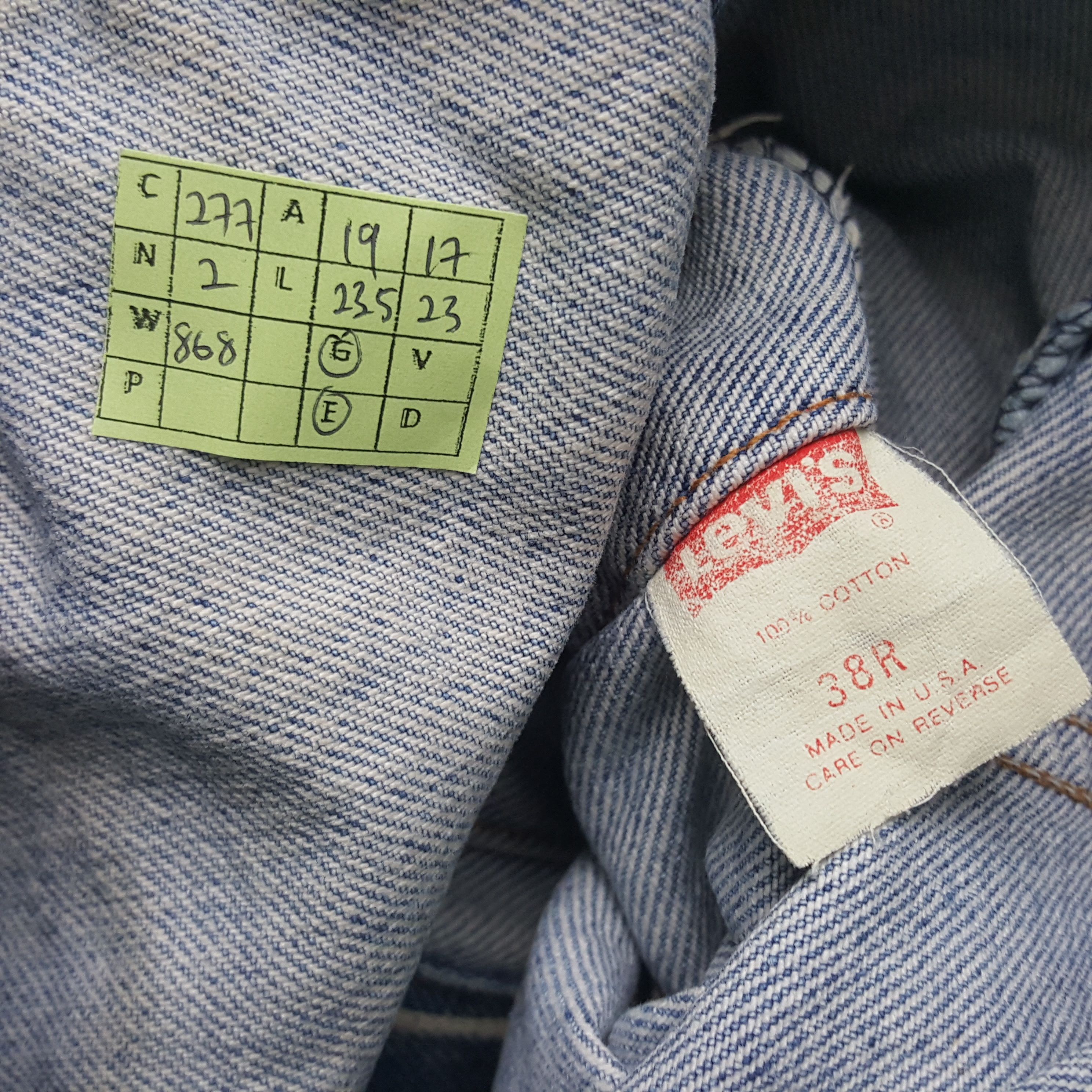 Vintage Levis X Jamiroquai Band American Custom Denim Jacket