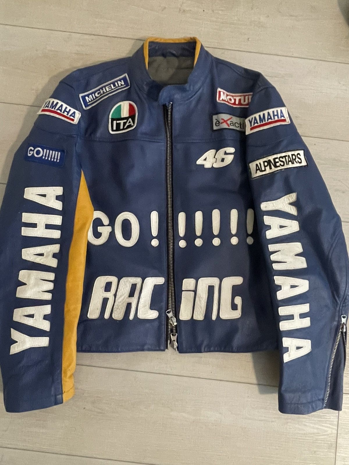 Genuine Leather × Yamaha IL DOTTORE YAMAHA RACING LEATHER JACKET Size US M / EU 48-50 / 2 - 1 Thumbnail