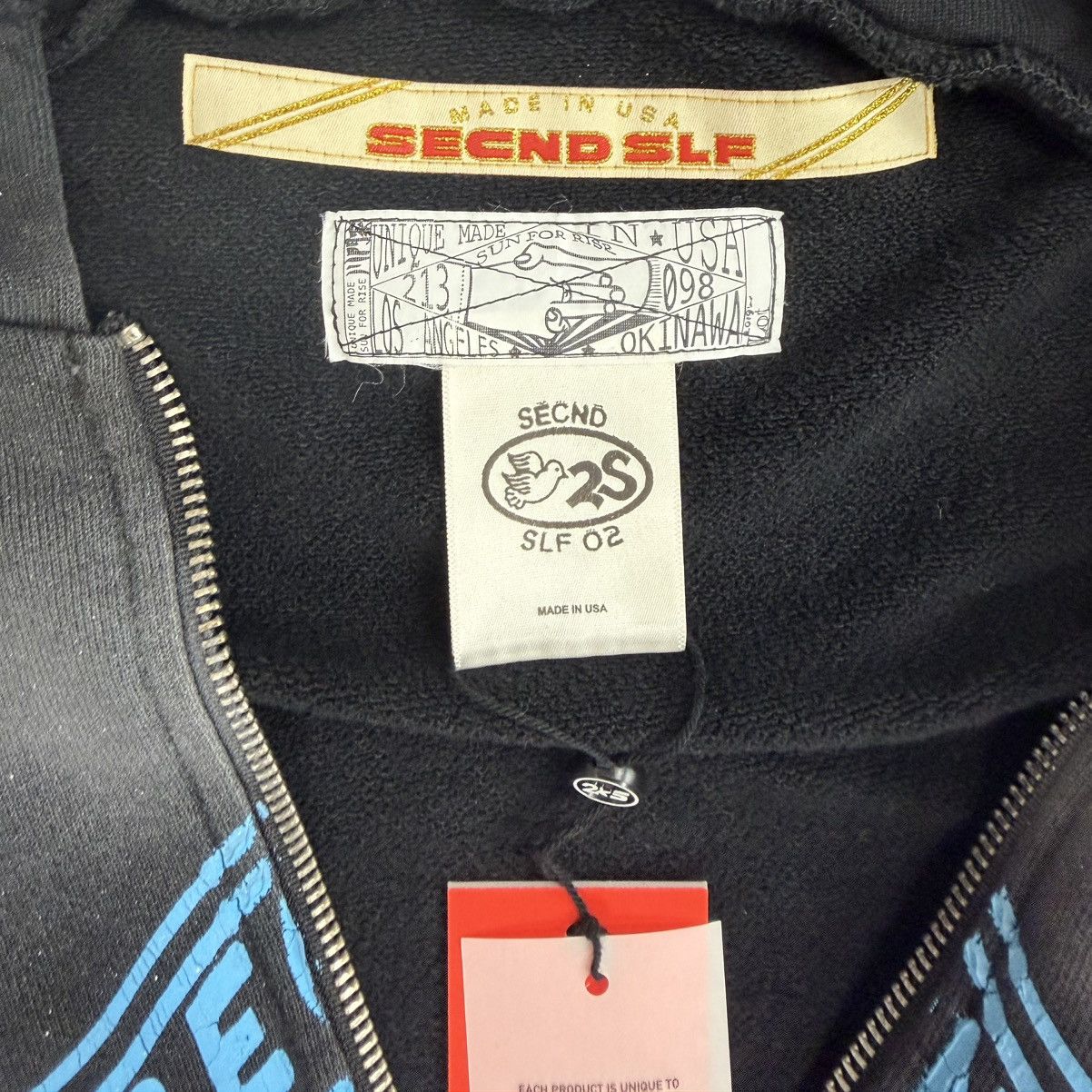 Other Secnd slf x Masato Masato Kawajo Firestorm Vintage Hoodie Size US XL / EU 56 / 4 - 3 Thumbnail