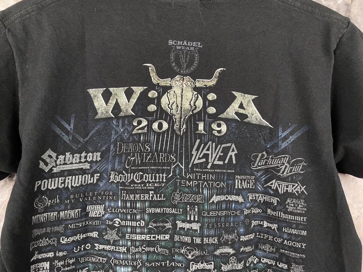 Band Tees Men’s Wacken 2019 T-Shirt Rock Band Size Small Size US S / EU 44-46 / 1 - 10 Thumbnail