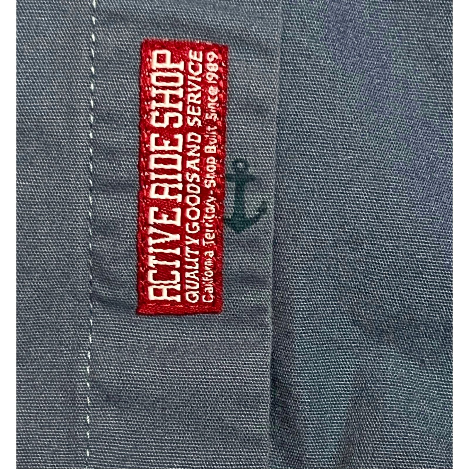 Active Ride Shop Active Ride Shop Men’s Short Sleeve Shirt Gray Button Down Size US L / EU 52-54 / 3 - 6 Thumbnail