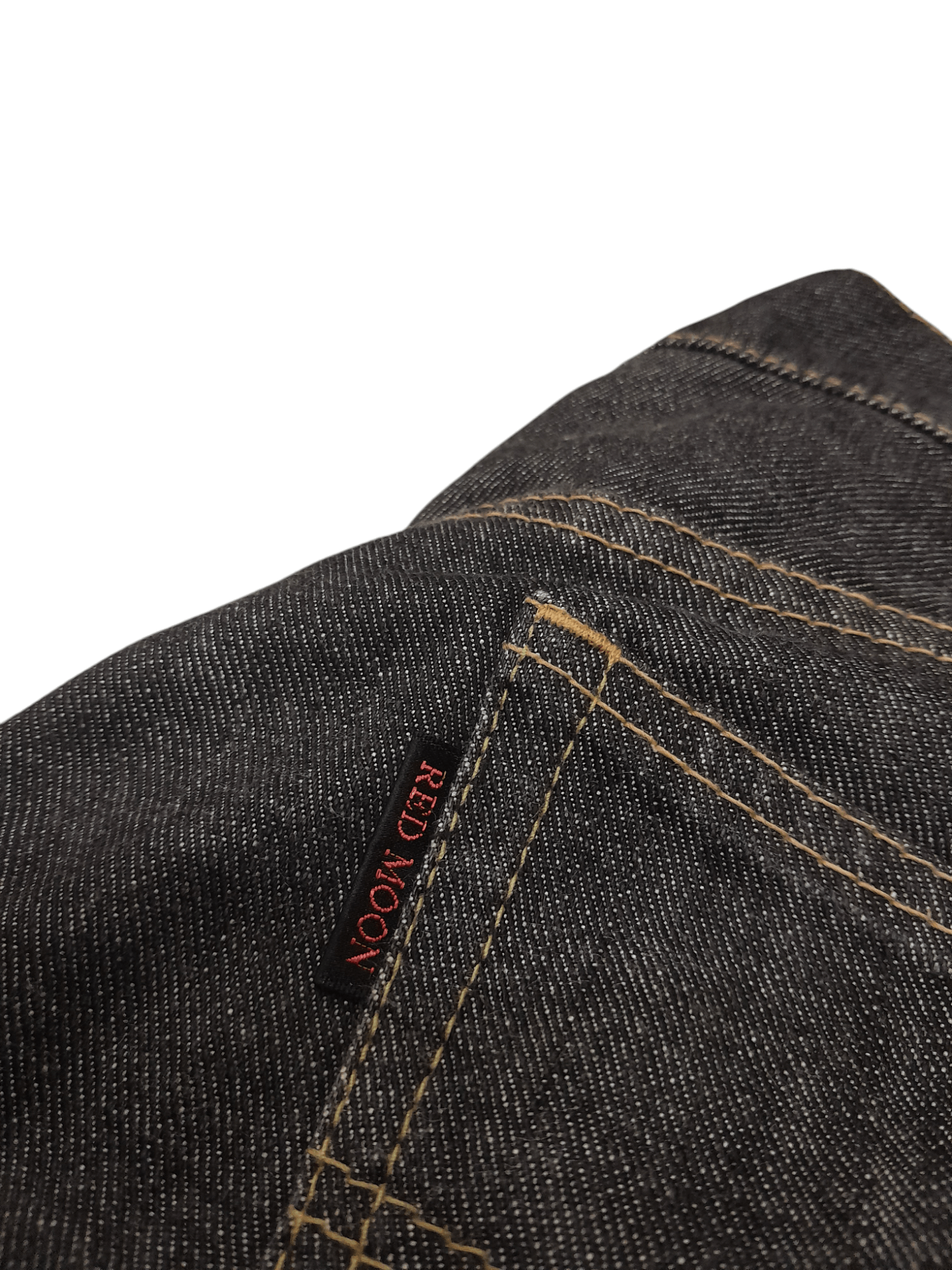 Redmoon Redmoon Japan Flare Denim Leather (F517) Waist 34 Size US 34 / EU 50 - 7 Thumbnail