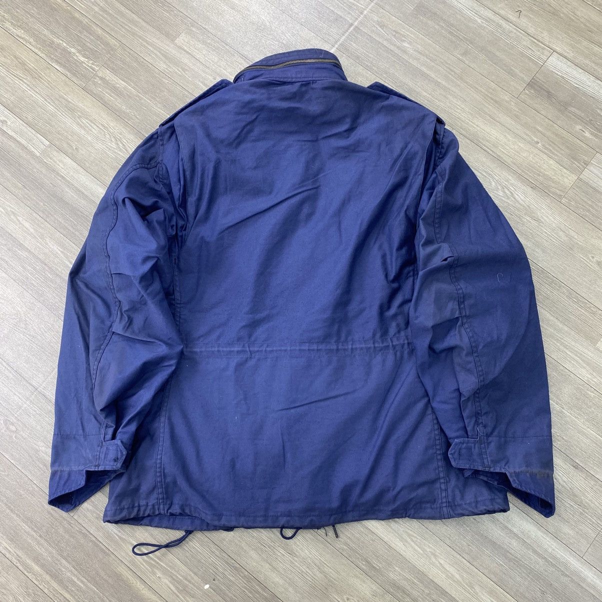 Alpha Industries Vintage Alpha Industries M65 Military Field Jacket Navy Size US M / EU 48-50 / 2 - 17 Thumbnail