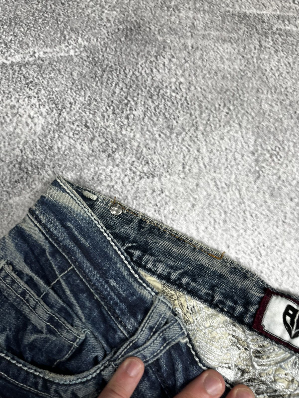 Artful Dodger Rare Jesse Pinkman Embroidered Wings Artful Dodger Denim Size US 36 / EU 52 - 10 Thumbnail