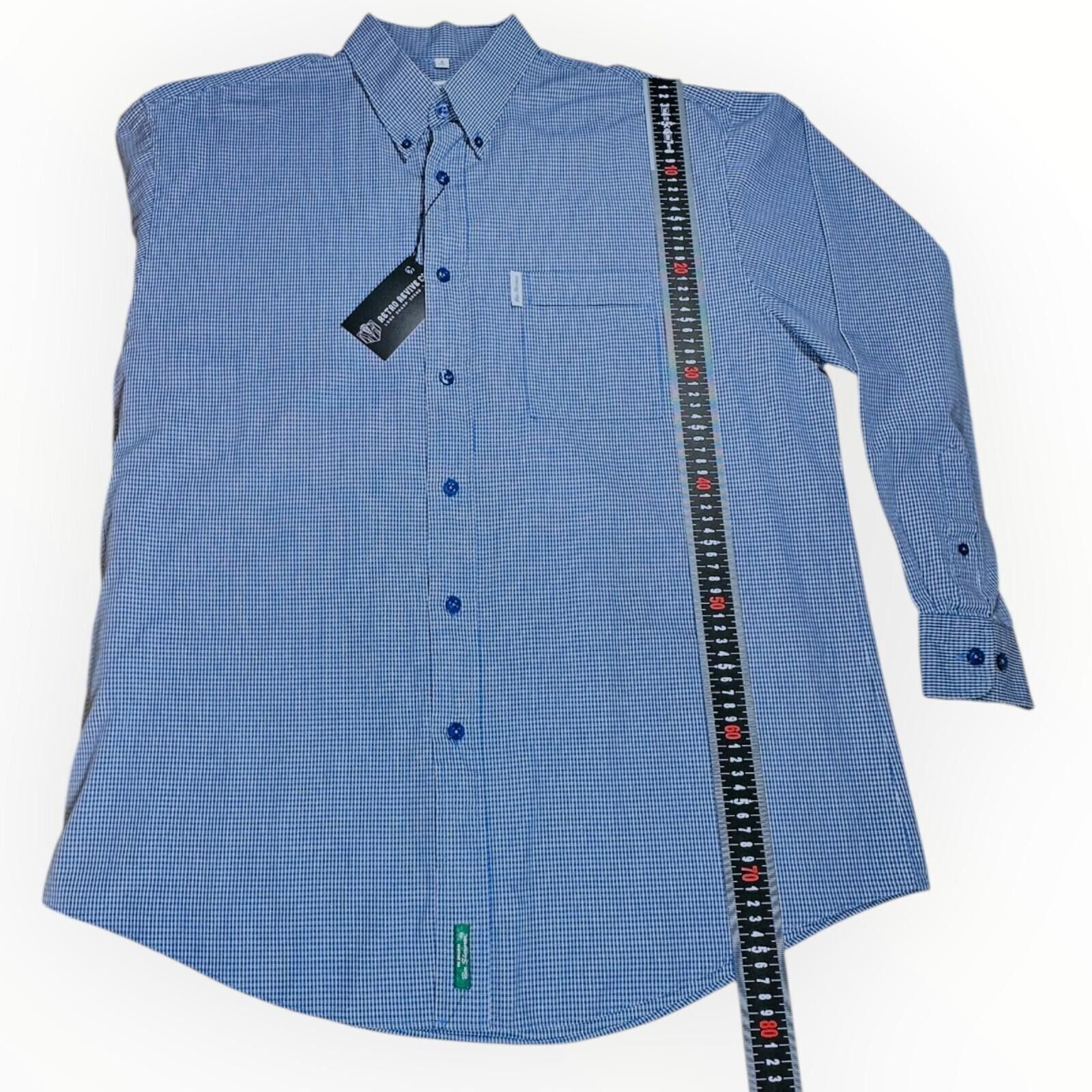 Ben Sherman Ben Sherman Shirt Men's UK Size XL Blue Check Original Size US XL / EU 56 / 4 - 9 Thumbnail