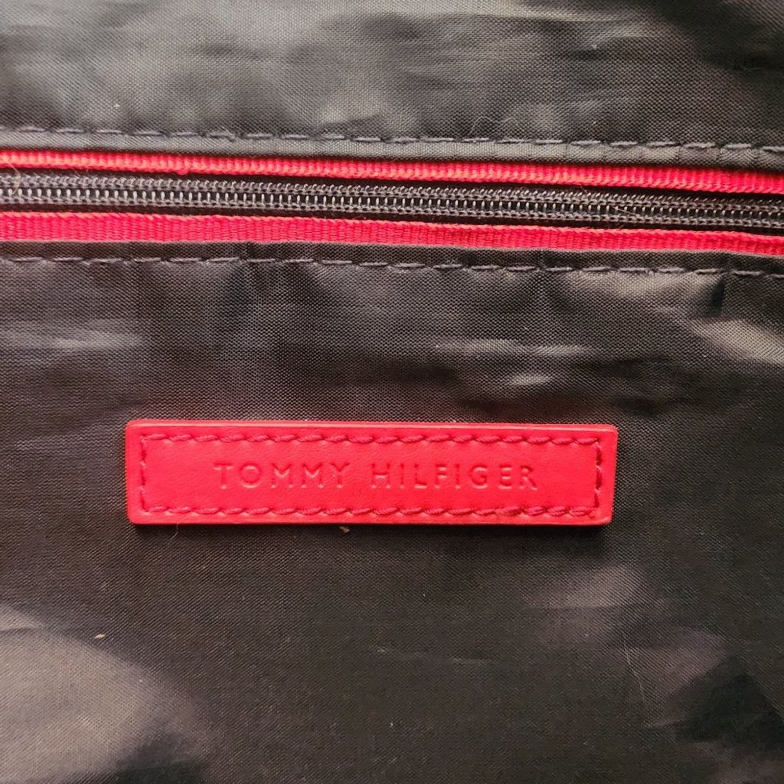 Tommy Hilfiger Tommy Hilfiger Monogram Logo Zippered Bag Size ONE SIZE - 4 Thumbnail