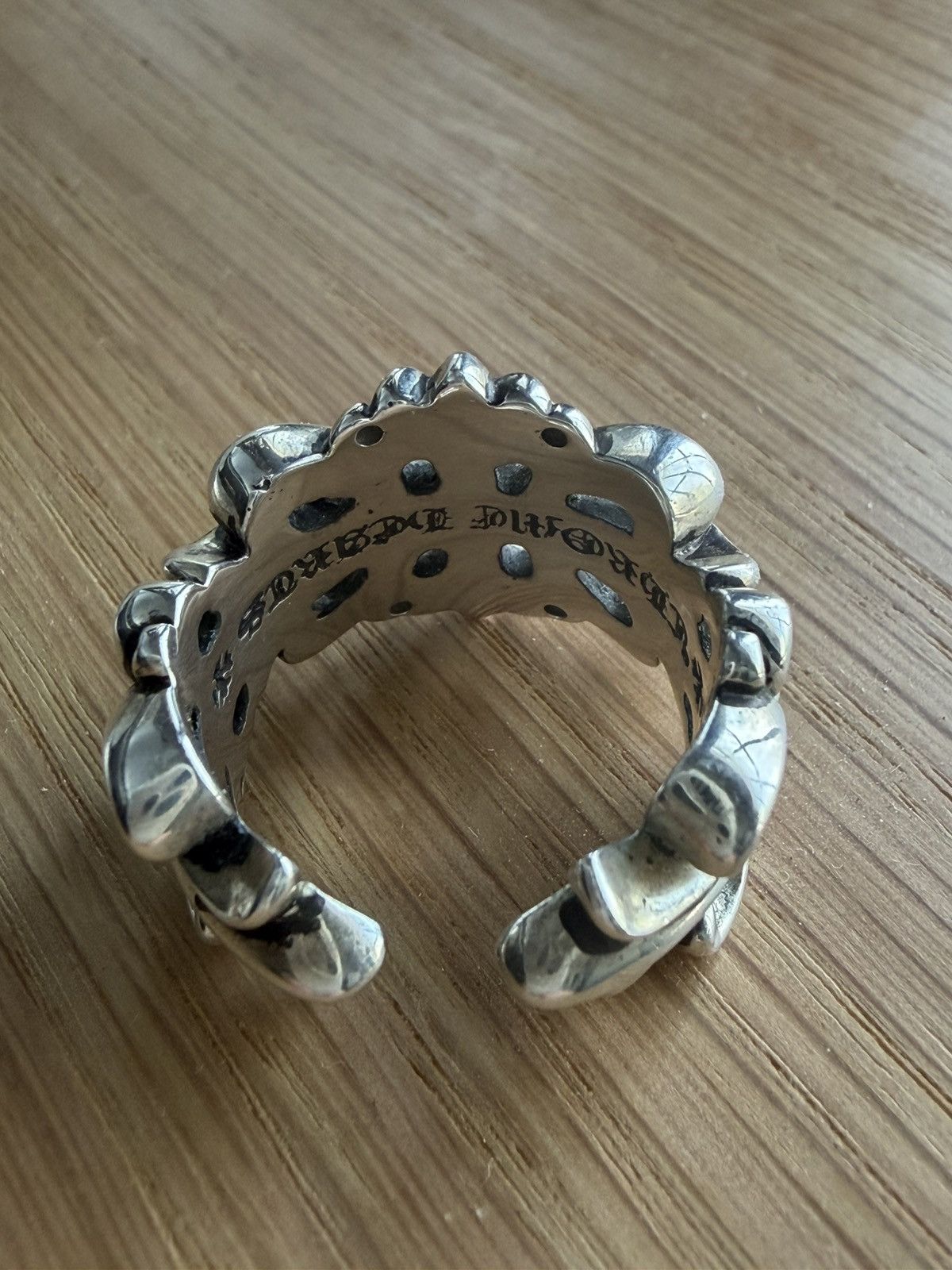 Chrome Hearts Chrome Hearts Double Floral Size 9 Size ONE SIZE - 3 Thumbnail