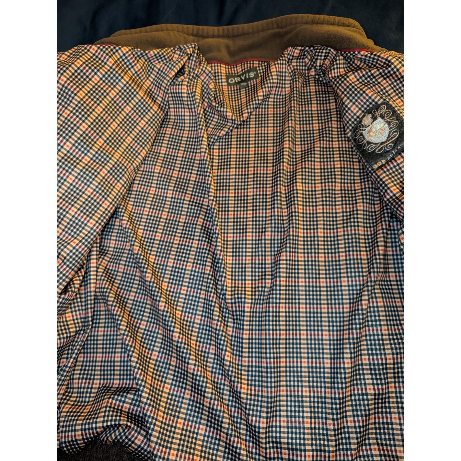 Orvis Orvis Shooting jacket Wool Sleeve Full Zip sweater XL Size US XL / EU 56 / 4 - 4 Thumbnail