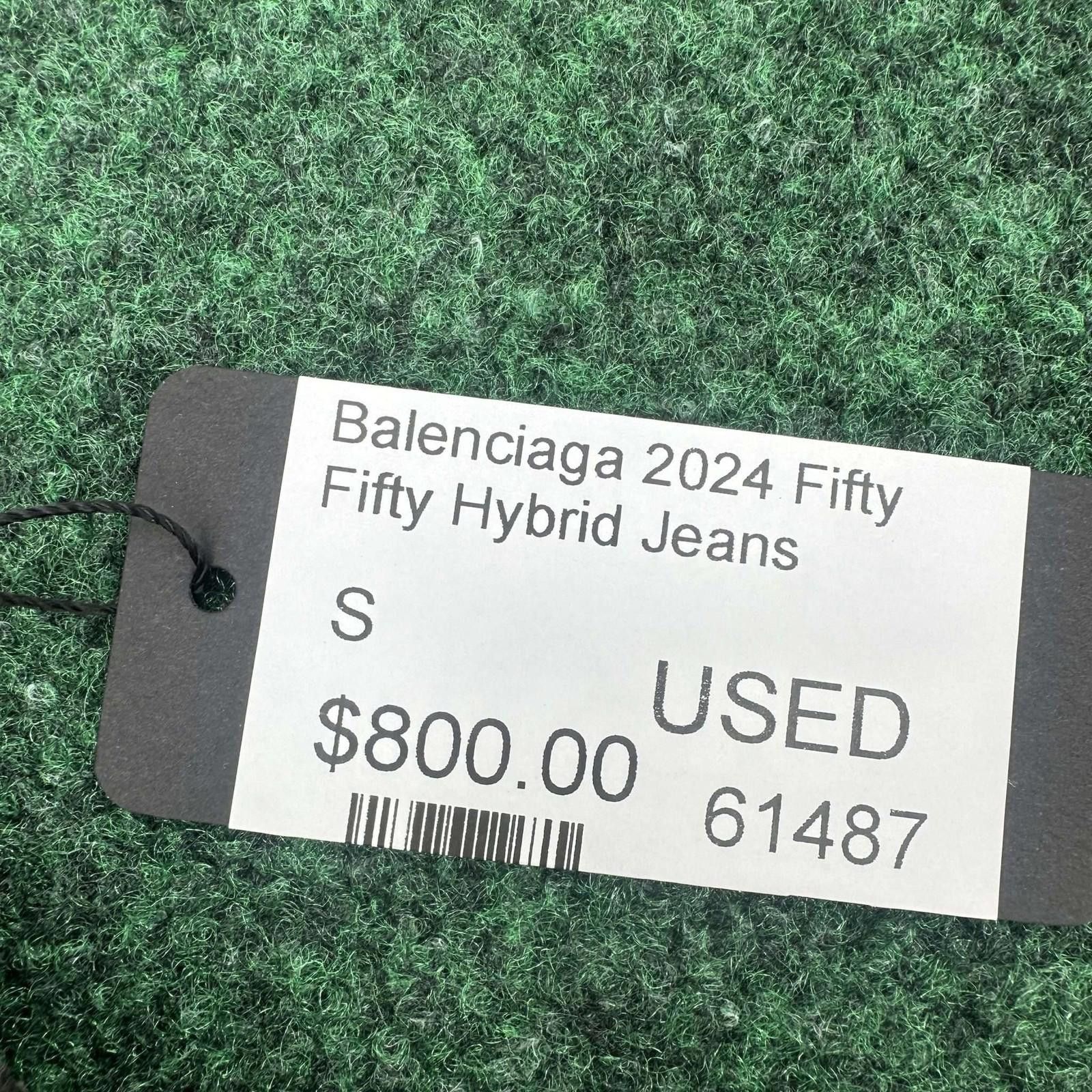 Balenciaga Balenciaga 2024 Fifty Fifty Hybrid Jeans S Size US 30 / EU 46 - 9 Thumbnail