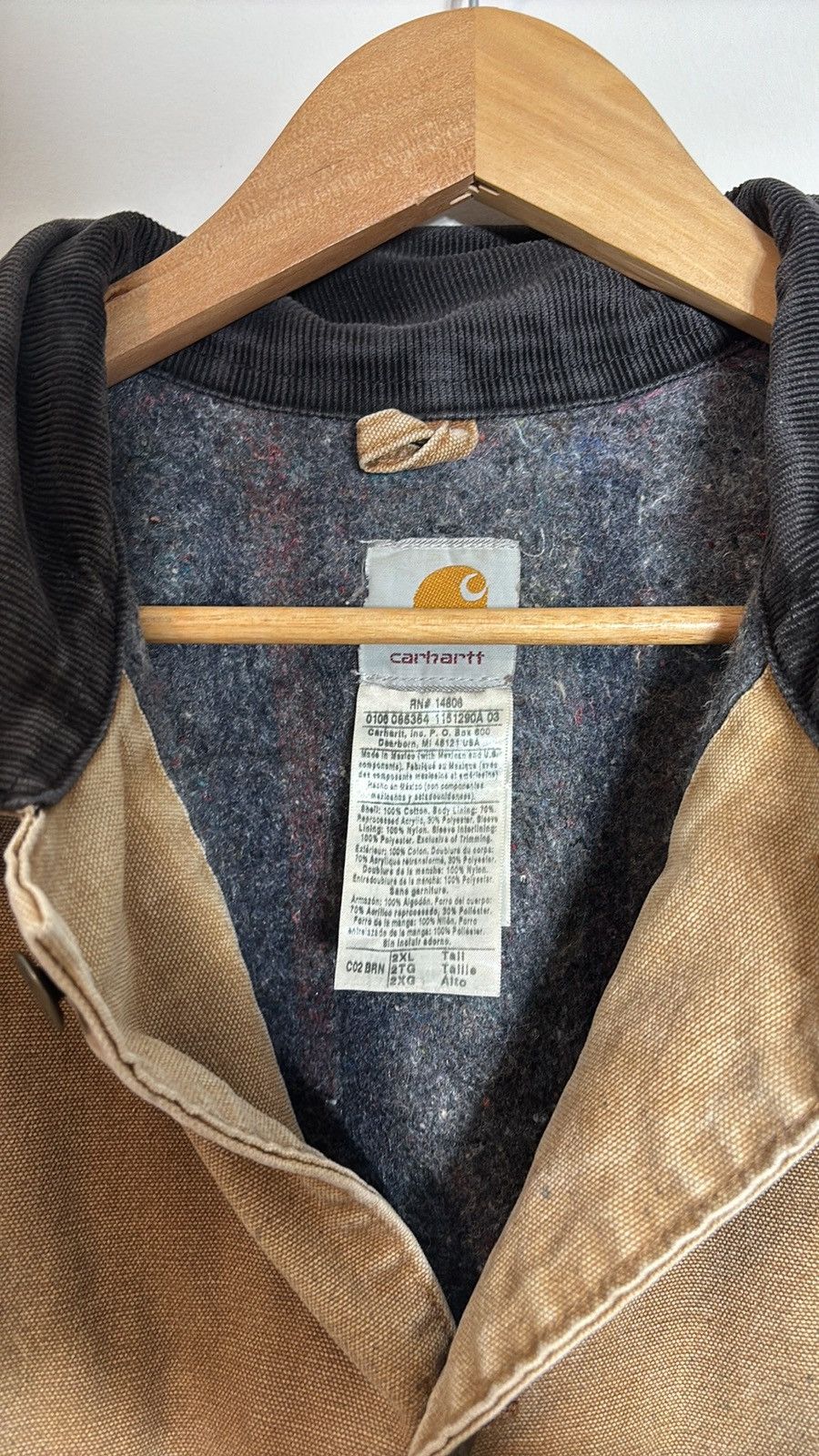 Carhartt × Vintage Vintage Carhartt Chore Coat XXL Tall Size US XXL / EU 58 / 5 - 3 Thumbnail