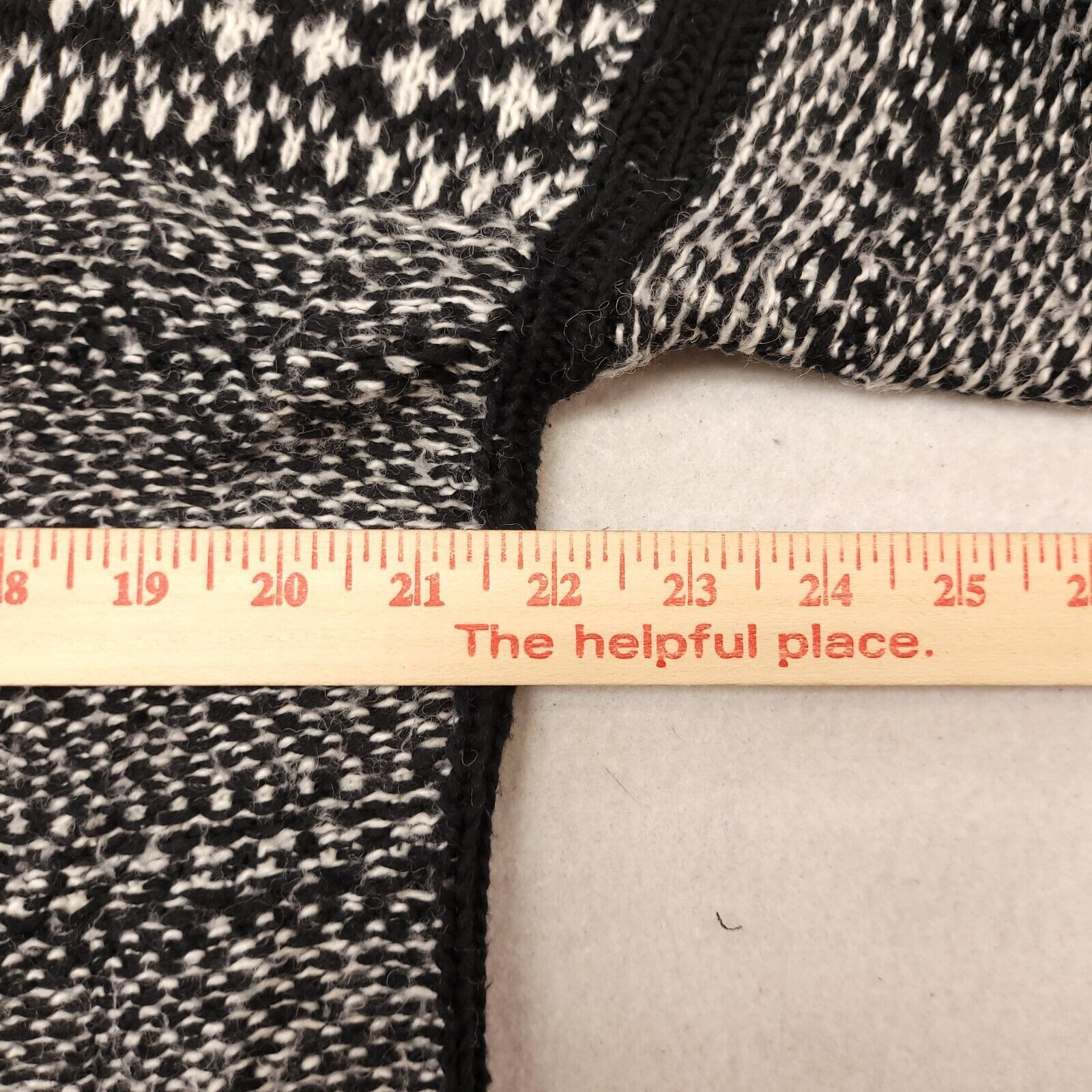 Old Navy Old Navy Pullover Cotton Sweater Womens Size M Black White Size M / US 6-8 / IT 42-44 - 9 Thumbnail