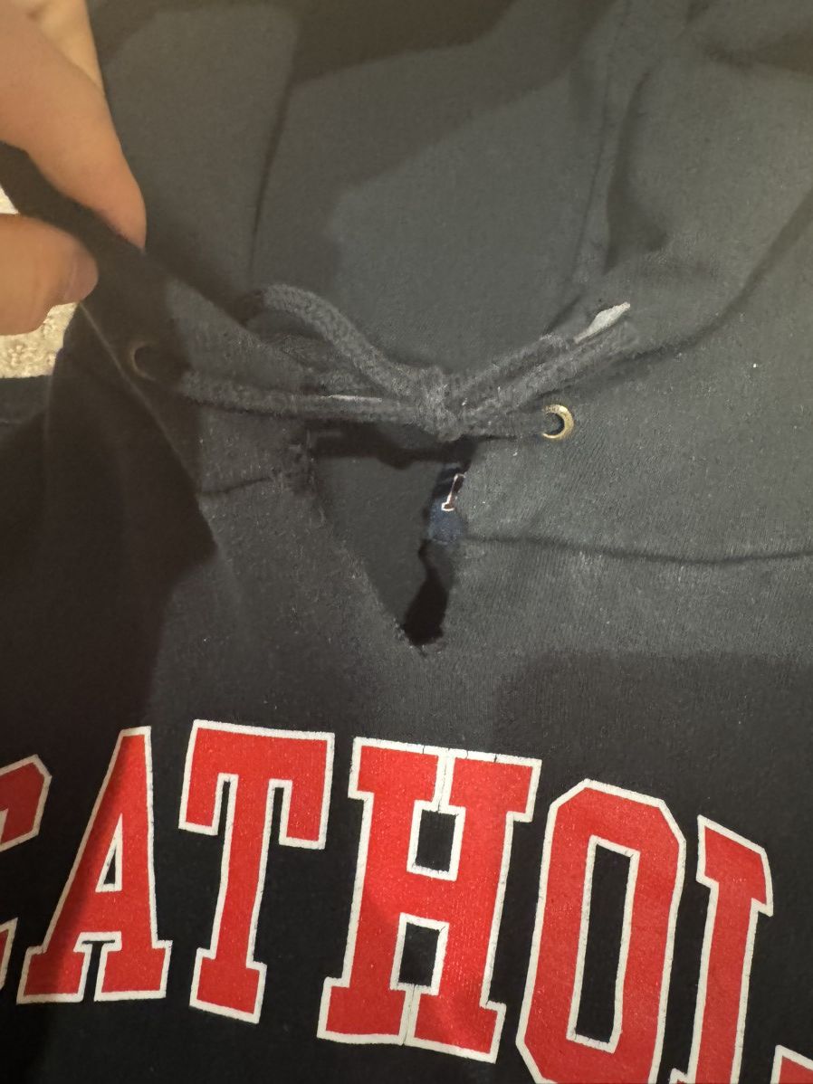 Jansport Catholic University Hoodie Size US M / EU 48-50 / 2 - 2 Thumbnail