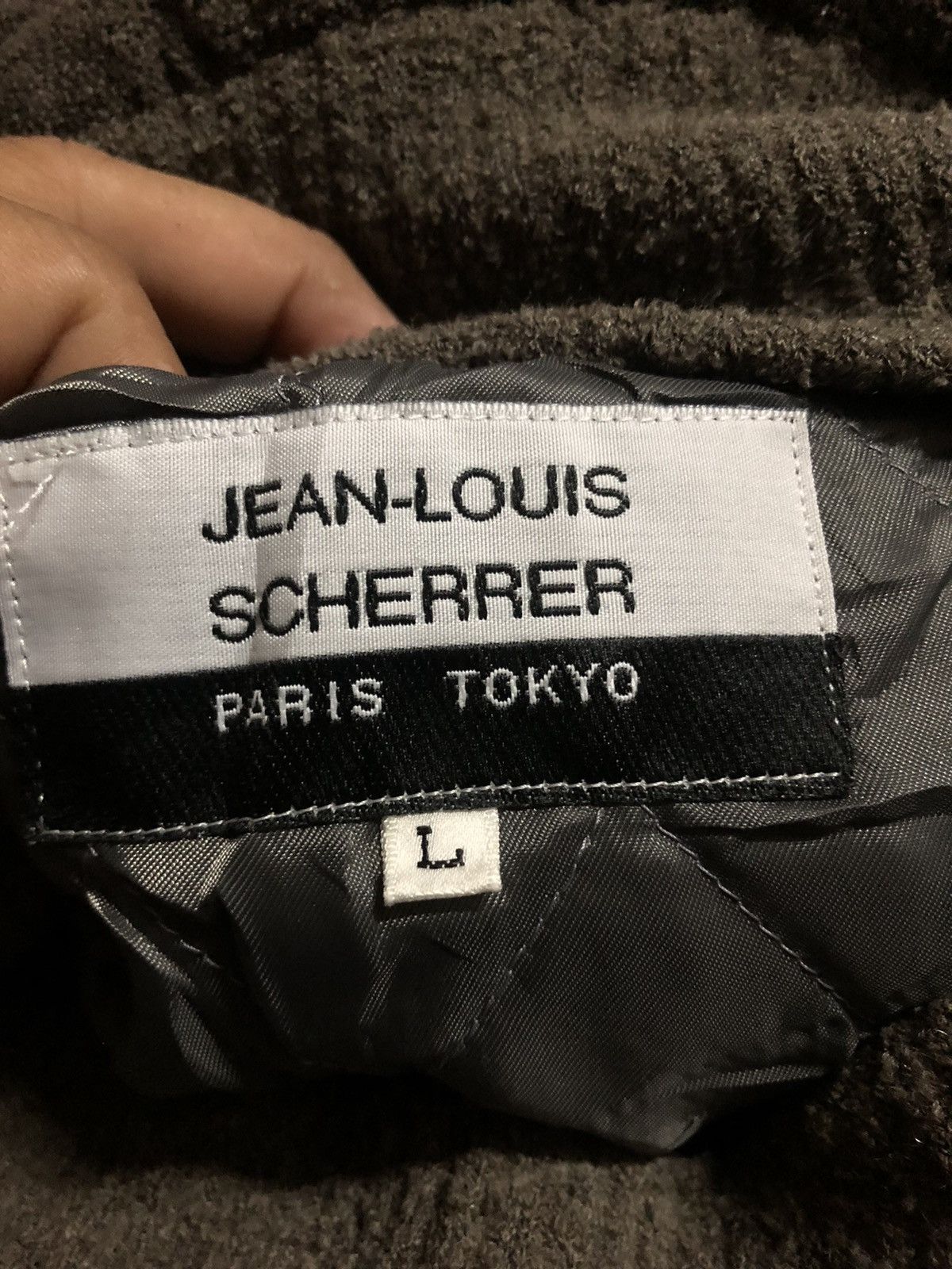 Jean-Louis Scherrer Jean Louis Scherrer Wool Blend Bomber Jacket Size US L / EU 52-54 / 3 - 3 Thumbnail