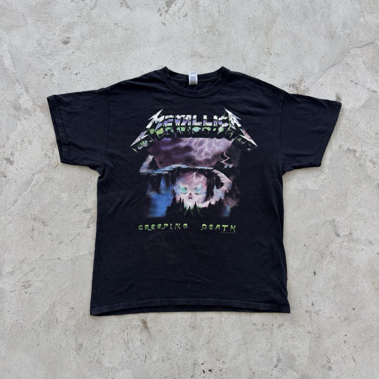 Metallica Metallica Creeping Death Band Tee Gildan Heavy Cotton Large Size US L / EU 52-54 / 3 - 1 Thumbnail