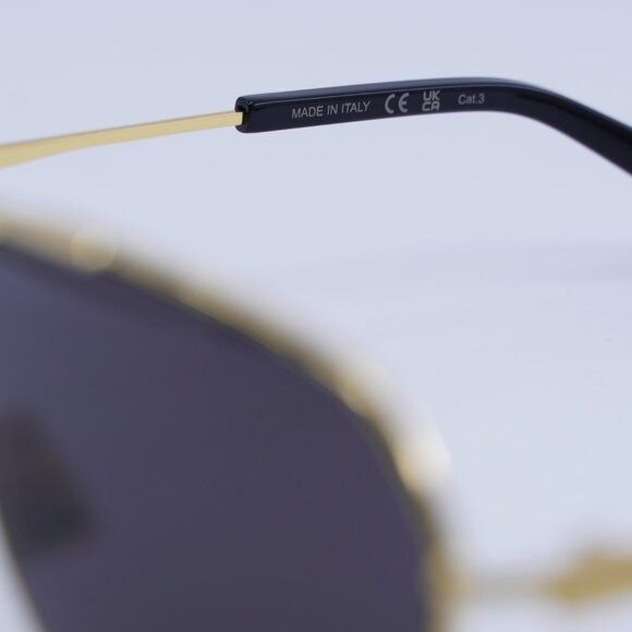 Bottega Veneta 🕶️ New Bottega Veneta BV1302S 001 Sunglasses - Gold Frame Size ONE SIZE - 10 Thumbnail