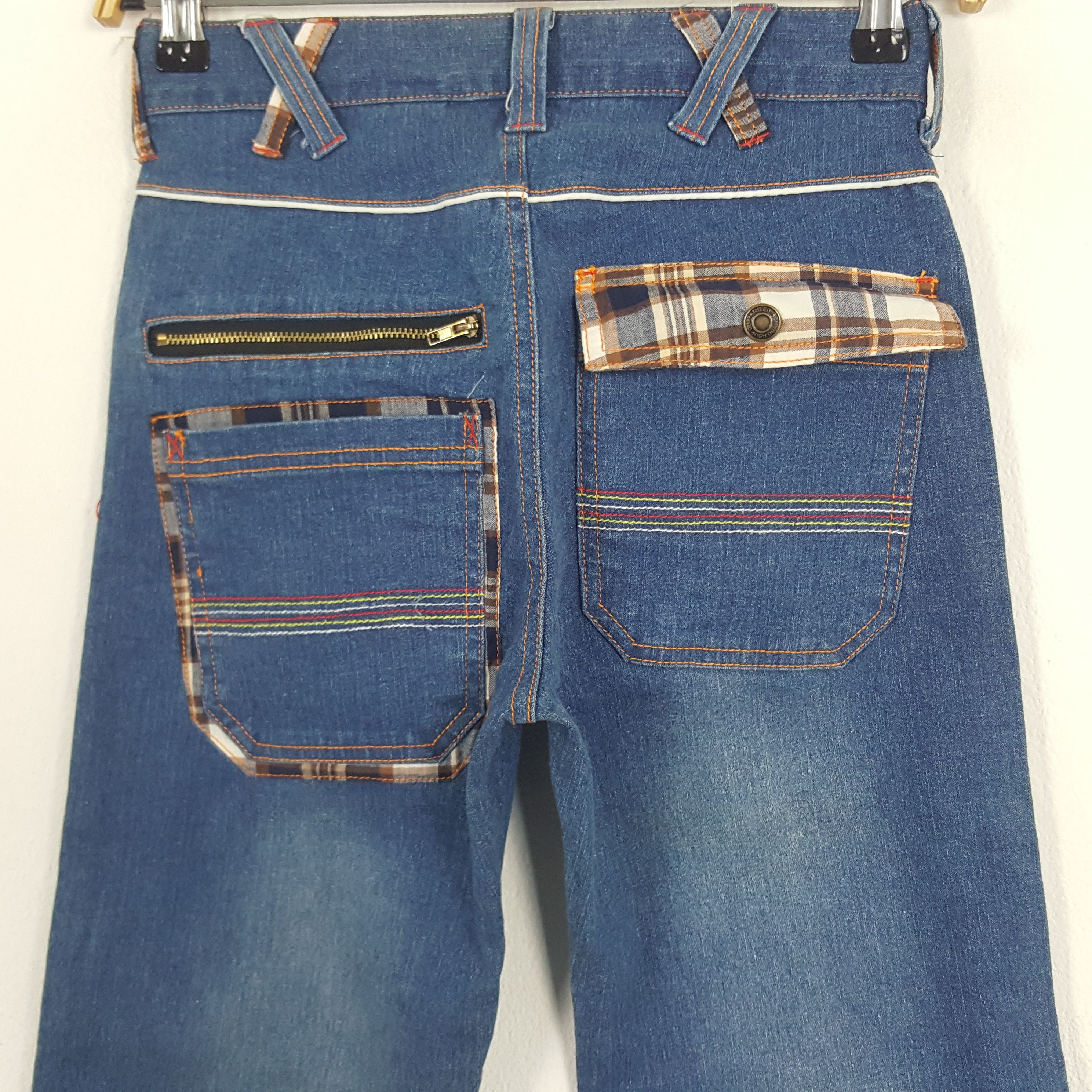 If Six Was Nine × Vintage Vintage Skulls XYZ Japanese Brand Denim Jeans Size US 26 / EU 42 - 5 Thumbnail