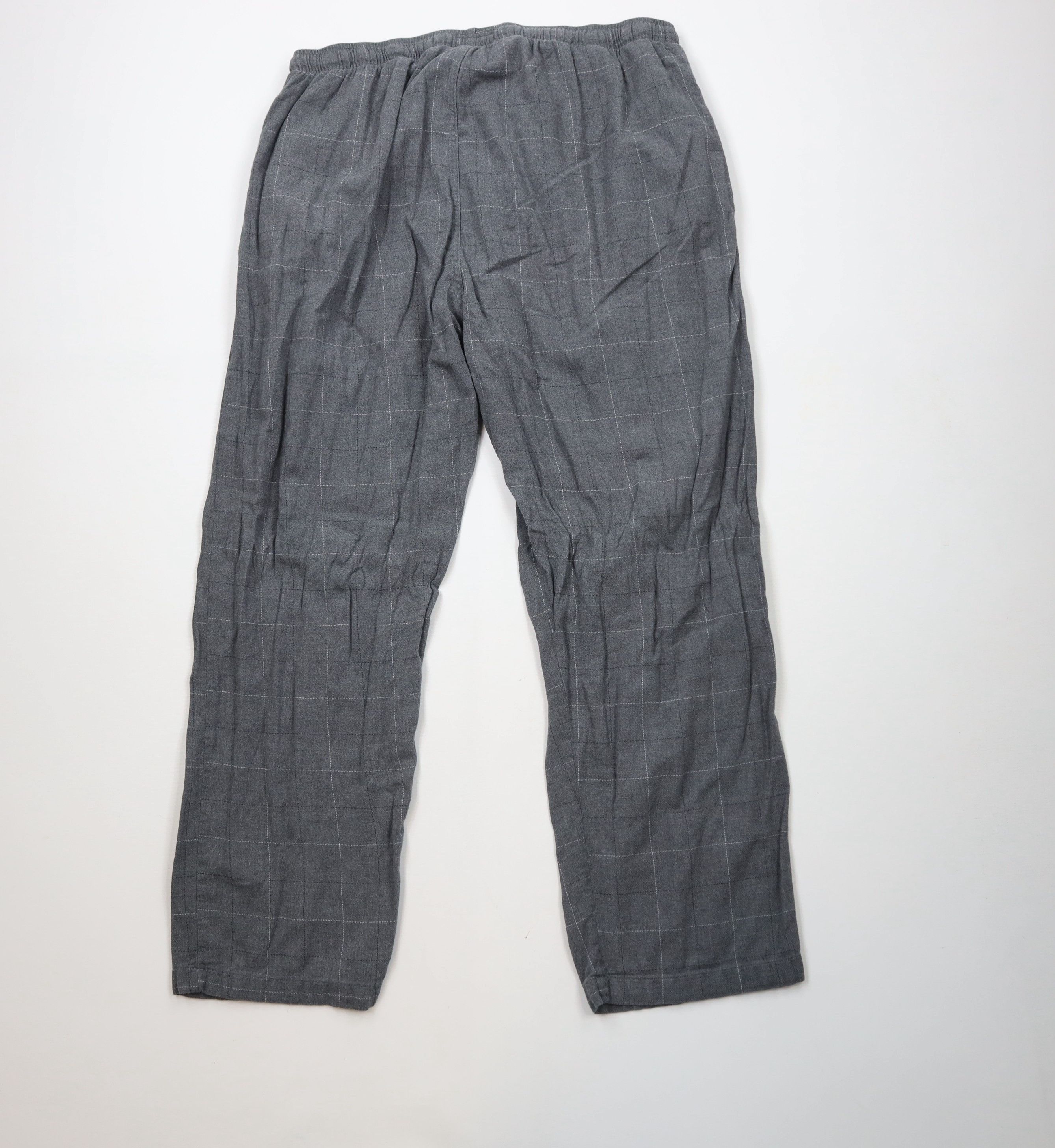 Ralph Lauren × Vintage Vintage Y2K Ralph Lauren Wide Leg Flannel Pajamas Pants Gray Size US 38 / EU 54 - 11 Thumbnail