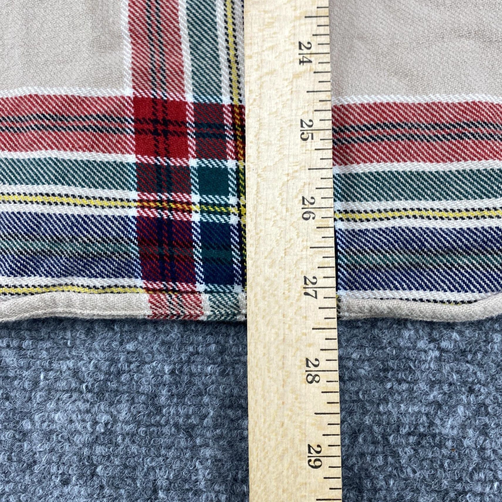 Gap Gap Shirt Mens Medium Plaid Button-Down Long Sleeve Beige Cotton Button-Up Casual M Size US M / EU 48-50 / 2 - 7 Thumbnail