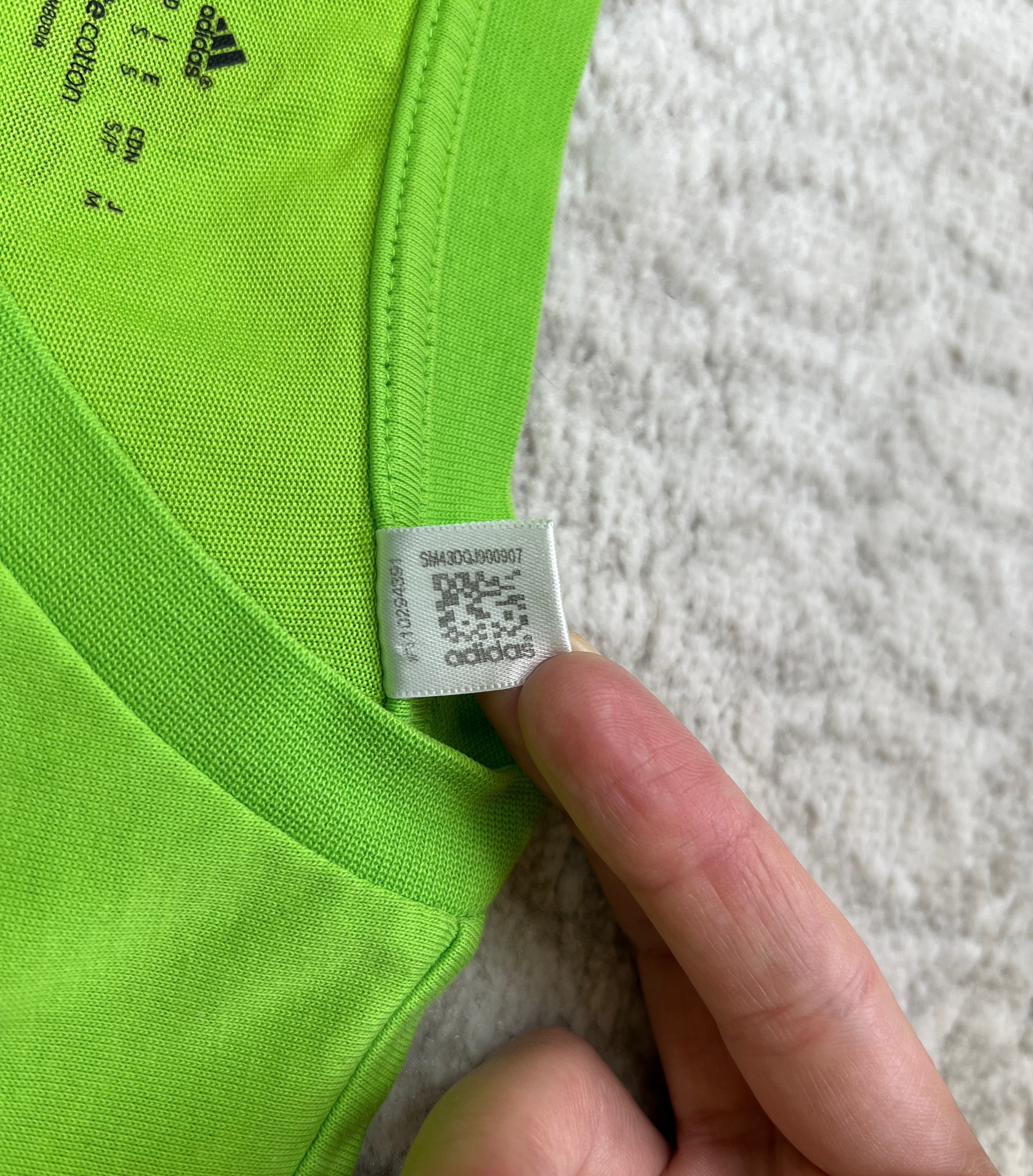 Adidas Adidas Climalite Cotton Lime Green T-Shirt Size US S / EU 44-46 / 1 - 12 Thumbnail