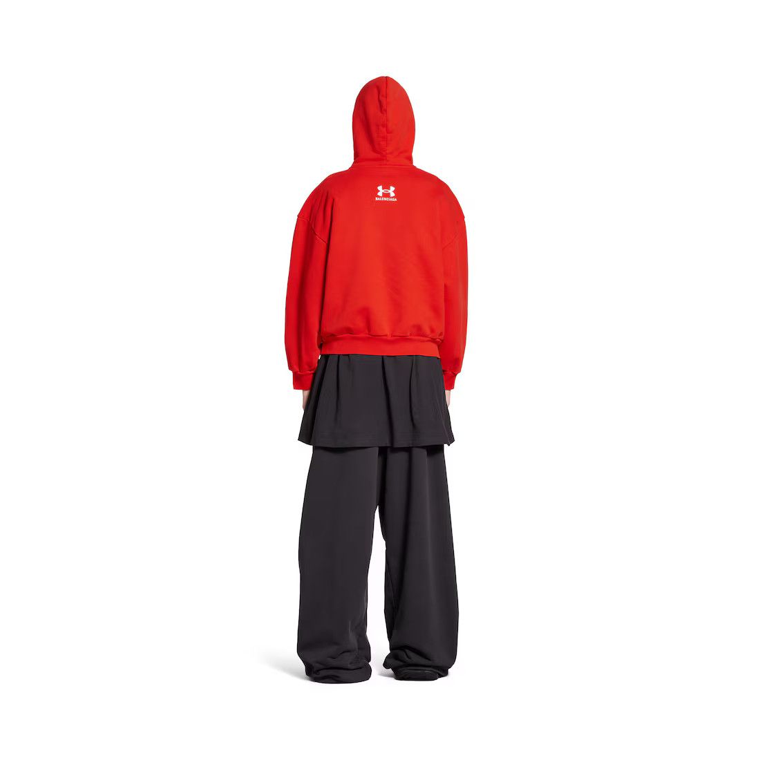 Balenciaga × Under Armour o1w1db10425 Under Armour® Zip-Up Hoodie Regular Fit in Red Size S / US 4 / IT 40 - 3 Thumbnail
