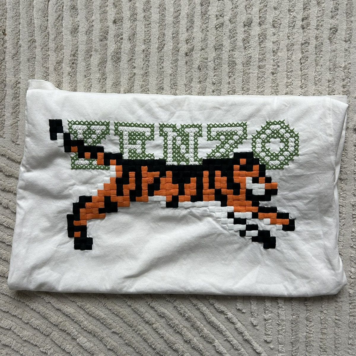 Kenzo Kenzo Tiger Pixel T-shirt Size XS / US 0-2 / IT 36-38 - 3 Thumbnail