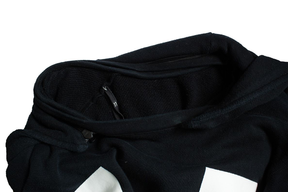 11 By Boris Bidjan Saberi 11 Boris Bidjan, striped black hoodie Size US L / EU 52-54 / 3 - 6 Thumbnail