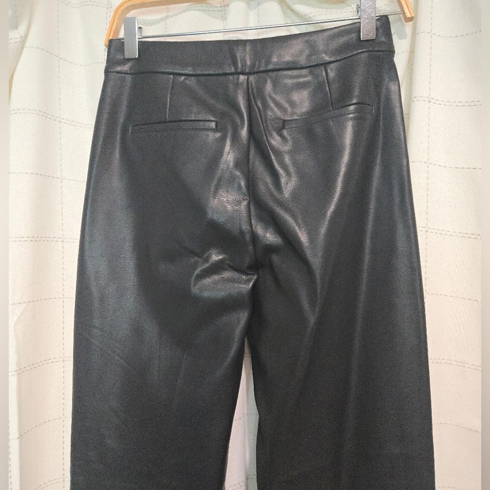 J.Crew J Crew Kate straight-leg pant in faux leather Size 25" / US 0 / IT 36 - 6 Thumbnail
