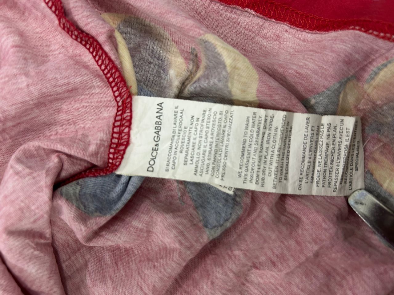 Dolce & Gabbana Dolce & Gabbana All-Over AOP Butterfly Papillion Tee Size US L / EU 52-54 / 3 - 5 Thumbnail