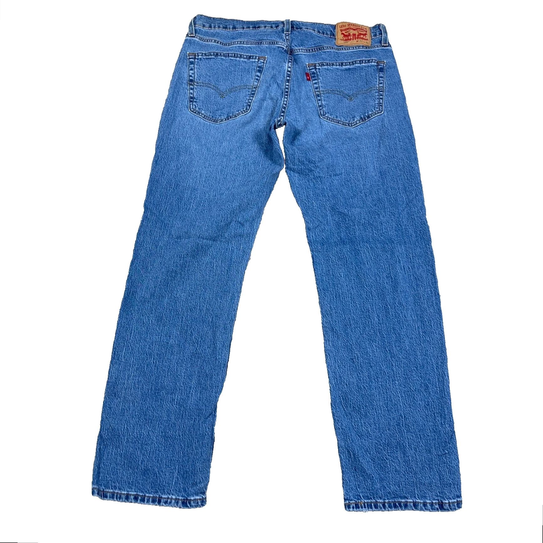 Levi's Levi's 559 Jeans Men 33x30 Relaxed Fit Medium Wash Distressed Baggy Work Wear Adult Denim 5-Pocket Straight Casual Streetwear Mens Size US 33 - 2 Thumbnail