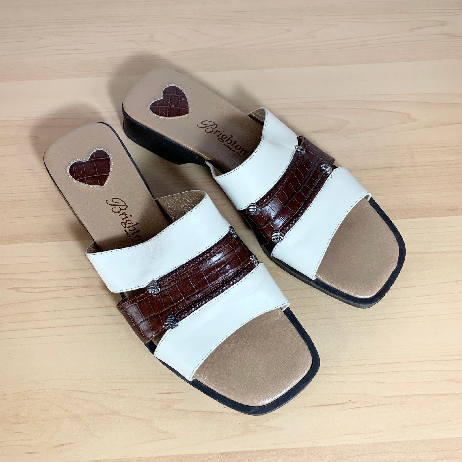 Brighton BRIGHTON BILLIE Size 8 Leather Sandals Size US 8 / IT 38 - 1 Thumbnail