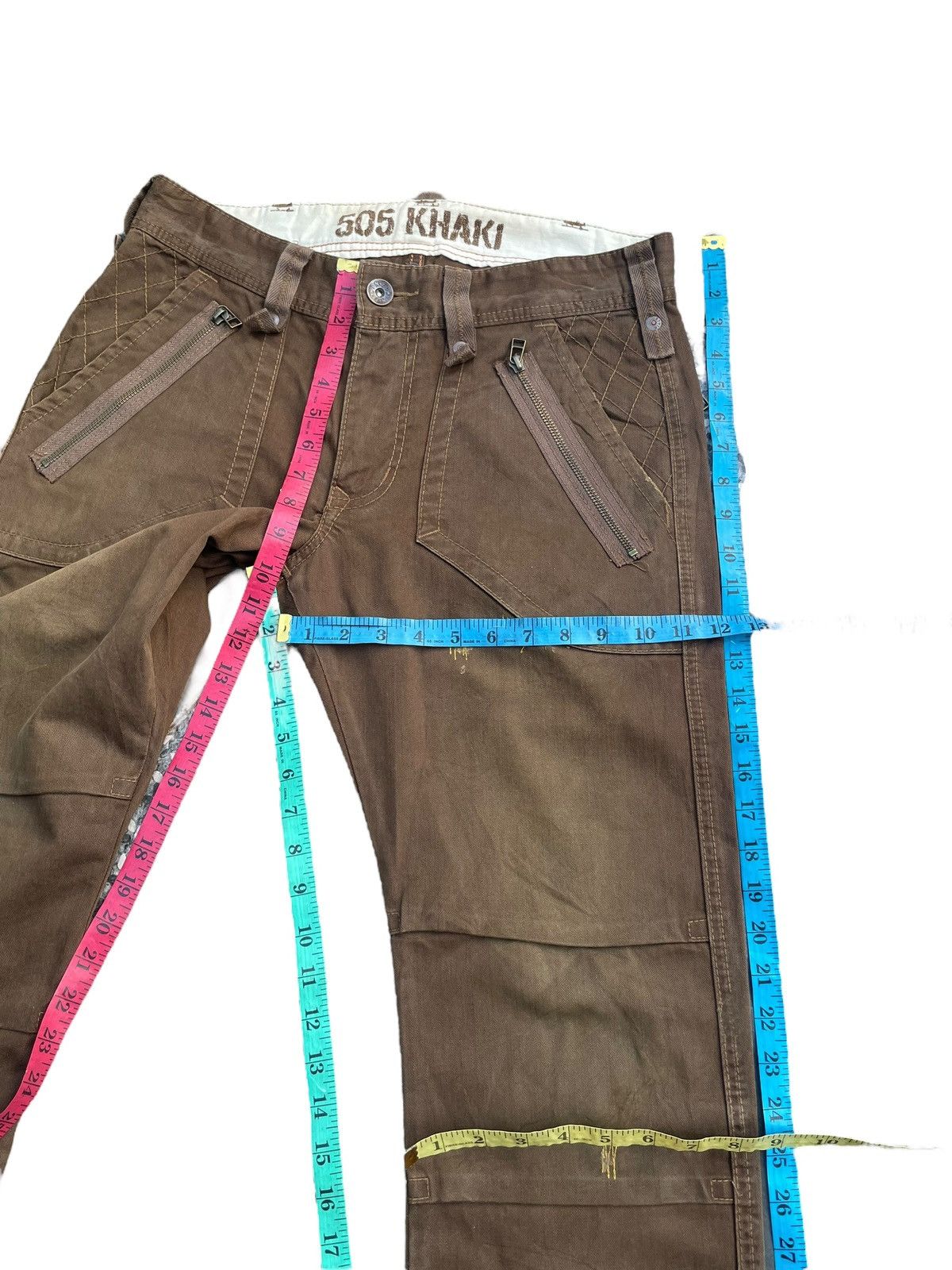 Edwin Edwin 505 Khaki Size US 33 - 13 Thumbnail