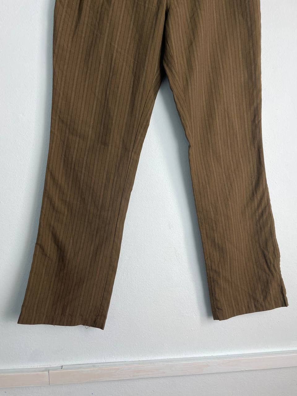 Quiksilver × Vintage Quiksilver Pinstripe Pant Men's Size 36 Green Y2K Skate Surf Size US 36 / EU 52 - 2 Thumbnail