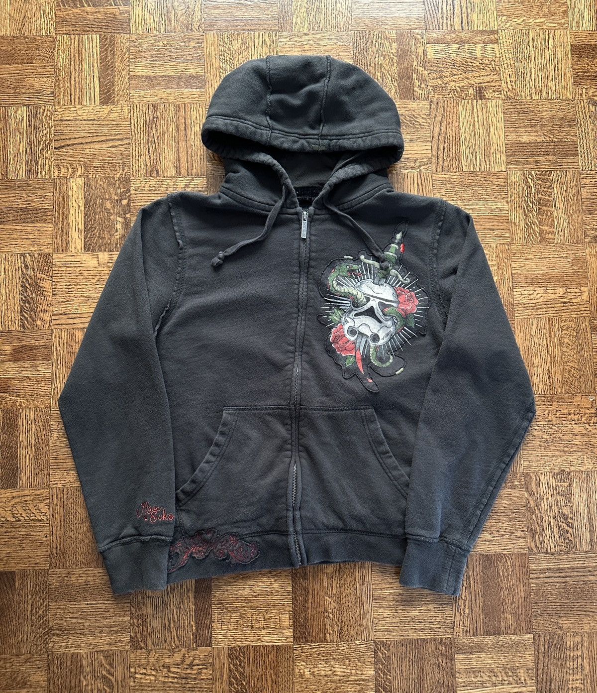 Marc Ecko Vintage Y2K Mark Ecko x Star Wars Stormtrooper Hoodie Size US S / EU 44-46 / 1 - 2 Thumbnail