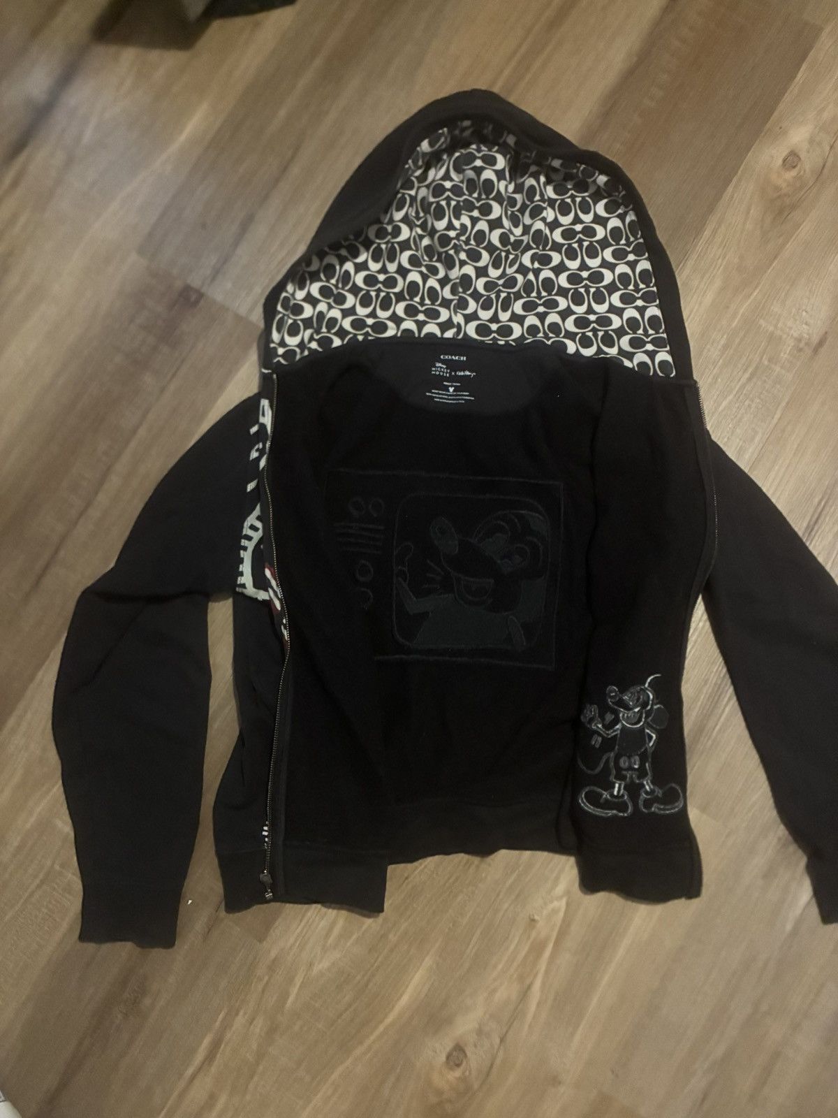 Coach × Keith Haring Coach x Keith Haring x Disney Mickey Mouse Hoodie Medium Size US M / EU 48-50 / 2 - 3 Thumbnail