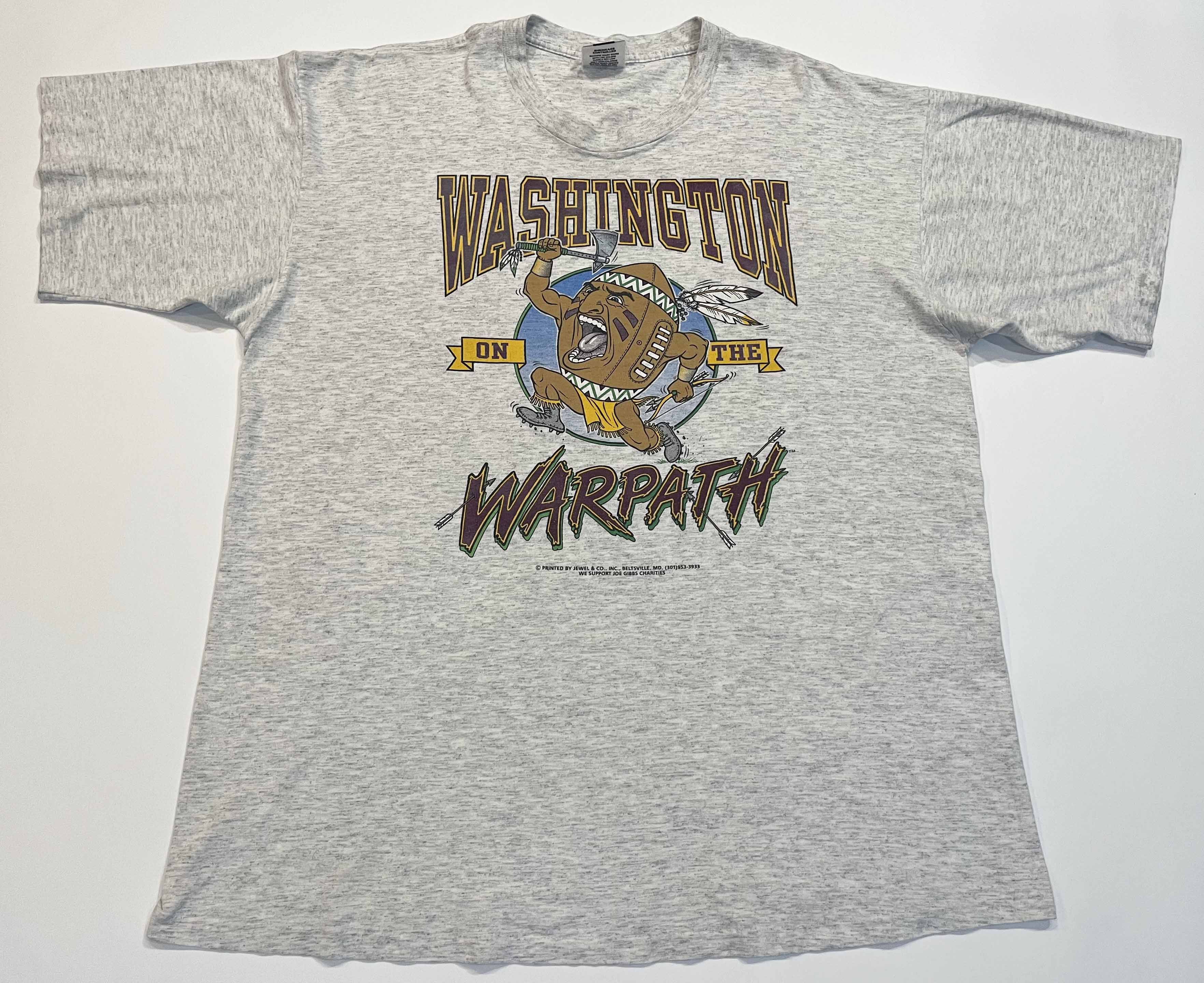 Lee × NFL × Vintage Vintage Lee NFL Washington Redskins Warpath Football T-Shirt Size US XXL / EU 58 / 5 - 1 Thumbnail