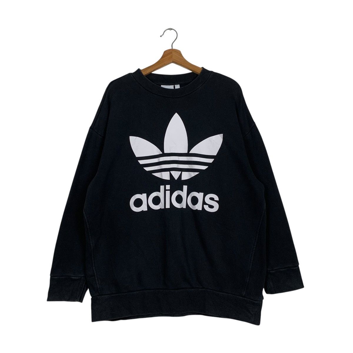Adidas Adidas Big Logo Sweatshirt Size US M / EU 48-50 / 2 - 1 Thumbnail