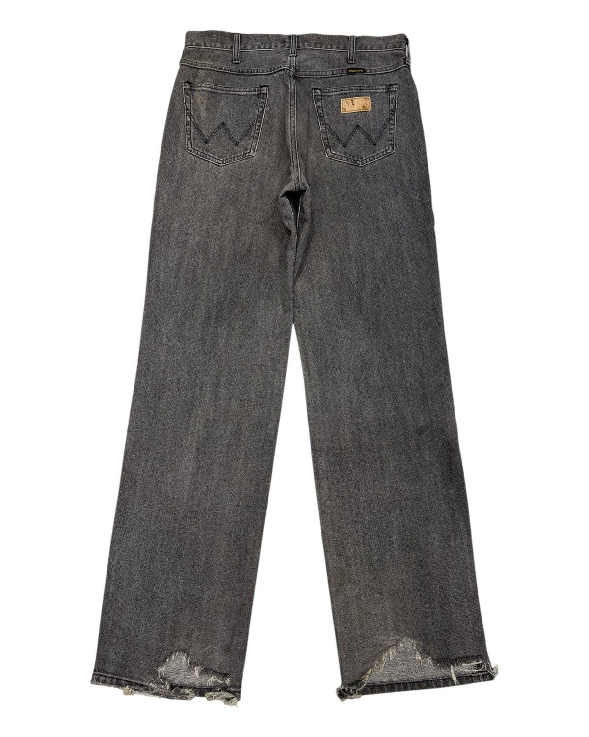 Kapital VINTAGE BAGGY JEANS WRANGLER FADED BLACK LOOSE JEAN Size US 32 / EU 48 - 8 Thumbnail