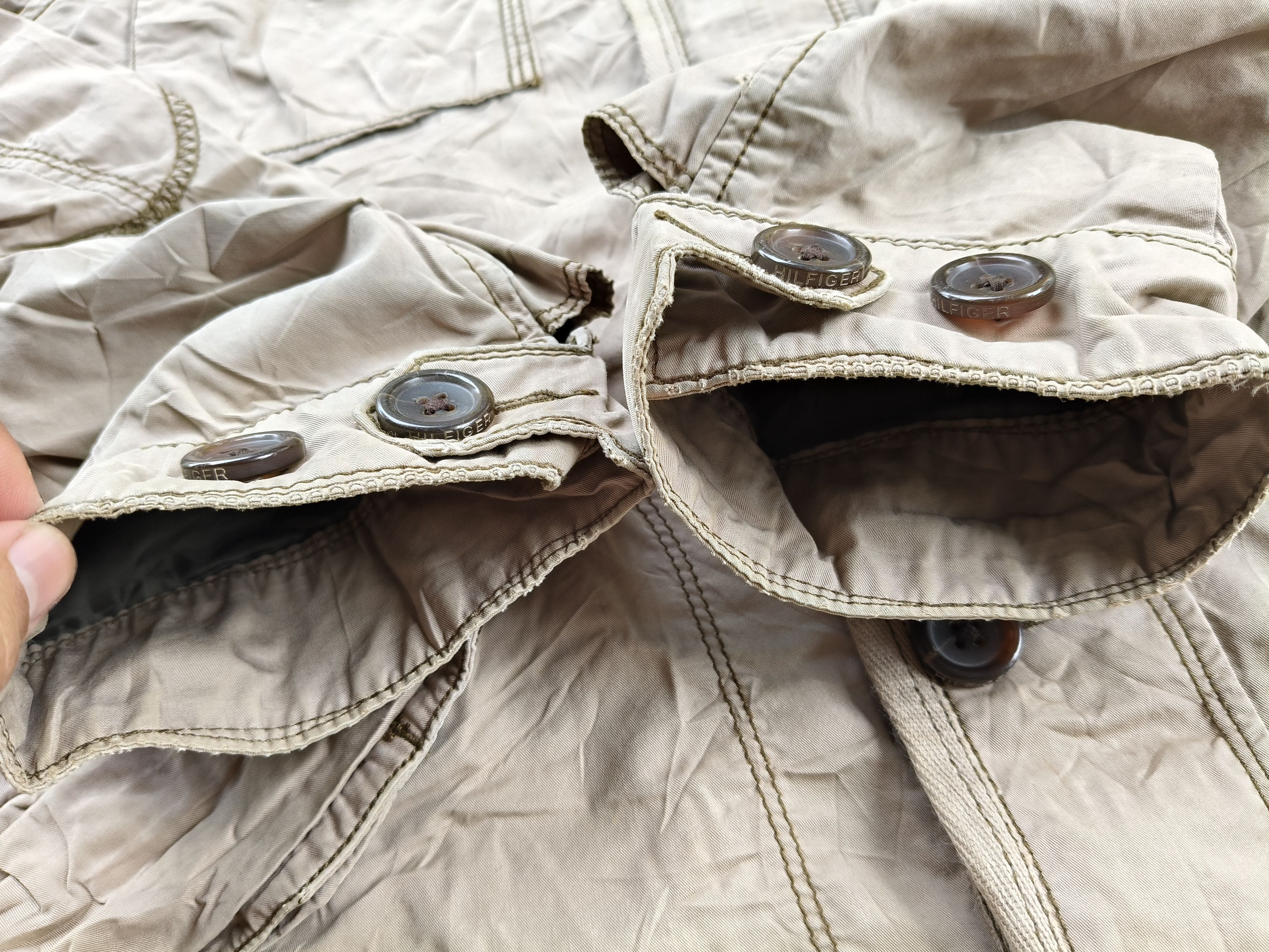 Tommy Hilfiger Vintage Tommy Hilfiger 4 pocket Jacket Size US XL / EU 56 / 4 - 10 Thumbnail
