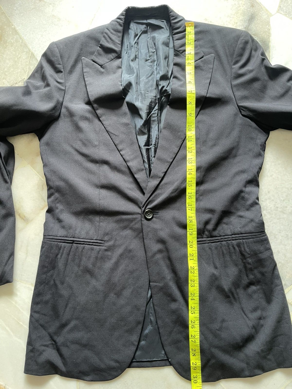 Jil Sander Jil Sander Raf Simons Era One Button Blazer 96 Size US M / EU 48-50 / 2 - 8 Thumbnail